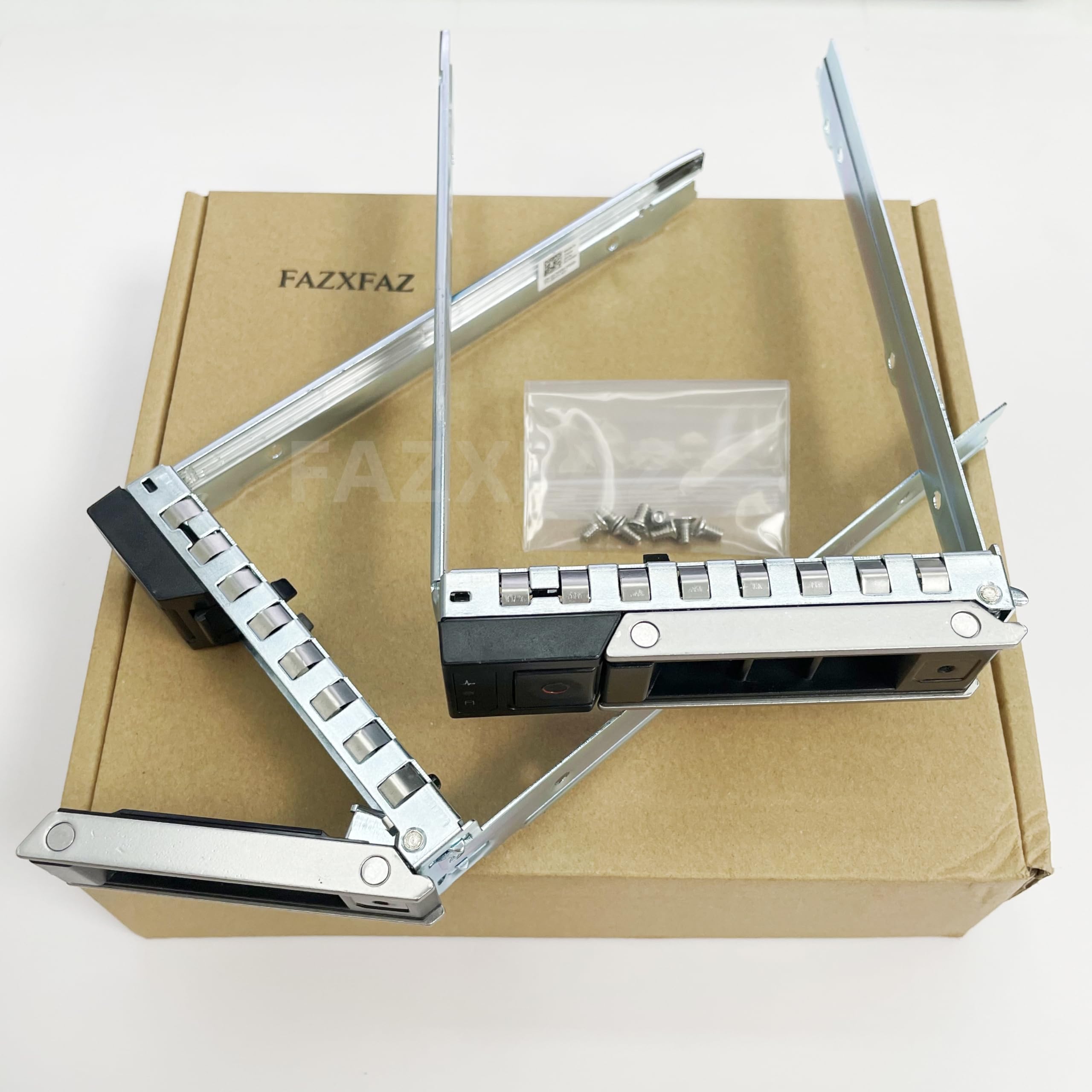 Paquete de 2 bandejas de disco duro FAZXFAZ de 3.5 pulgadas para Dell PowerEdge 16ª/15ª/14ª generación T560 R660 R760 R6615 R250 R350 R450 R550 R650 R750 R6515 R7550 15 x 7 cm. K8W 0X7K8W