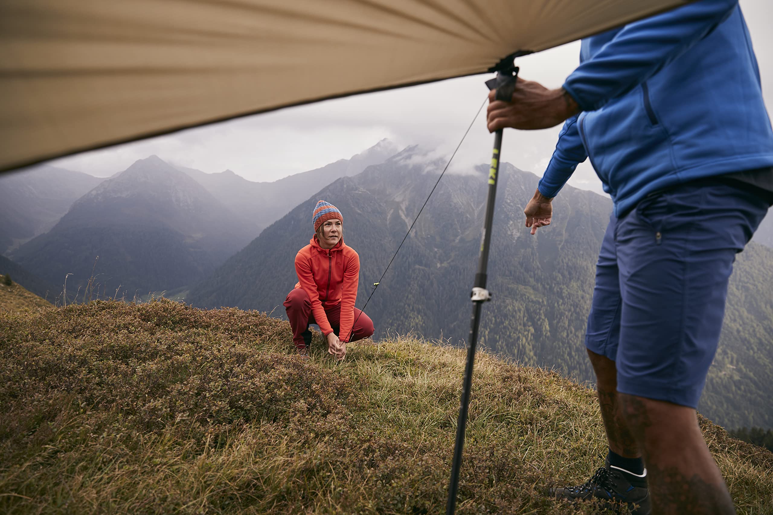 Tatonka Zeltheringe 15cm 6 Stück - Aluminium Y-Profil Orange