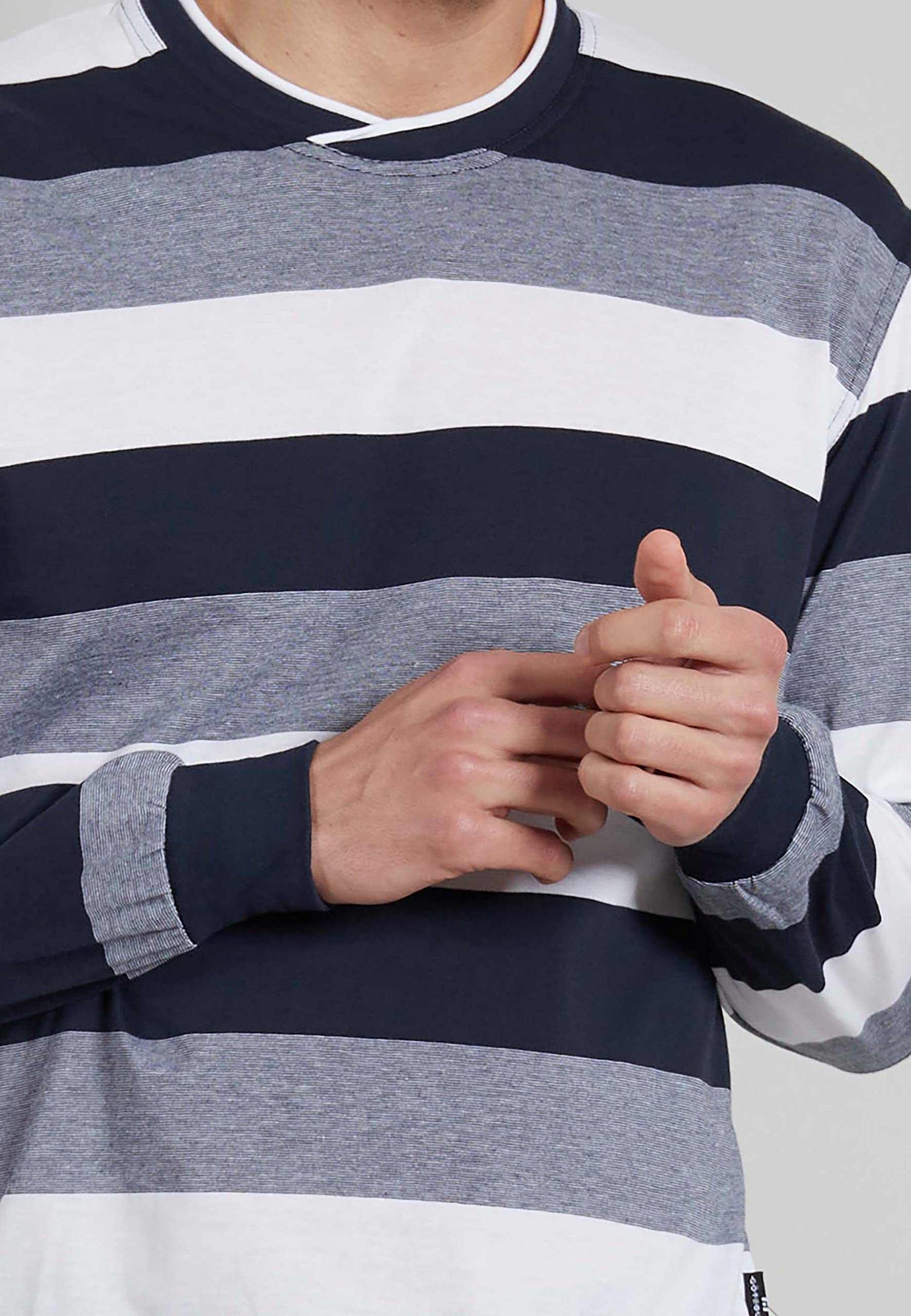 Götzburg Pyjama Herren zweiteiliger Schlafanzug lang