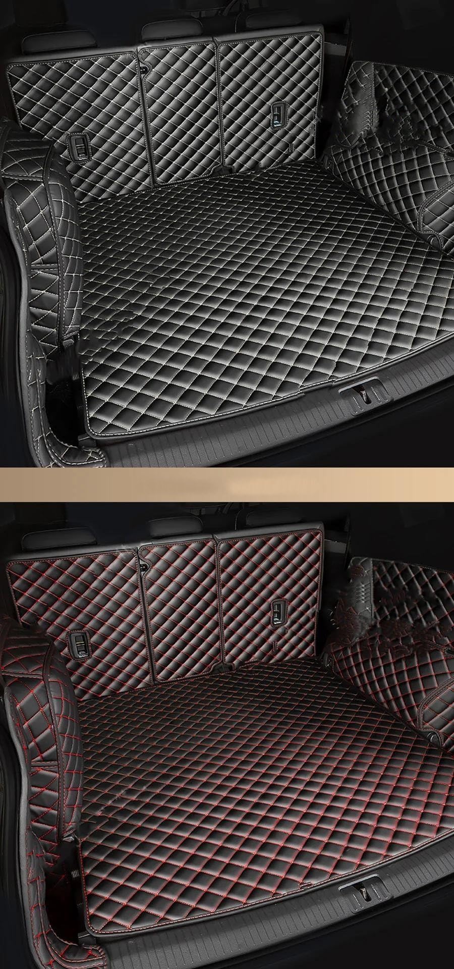 Vasca Custodia Per Baule Per Hyundai Per Mistra 2014-2021 Suv Bagagliaio Di Un'auto Zerbino Cargo Liner Vassoio Fodere Protector Pad Interno(Wine red 3,2016)