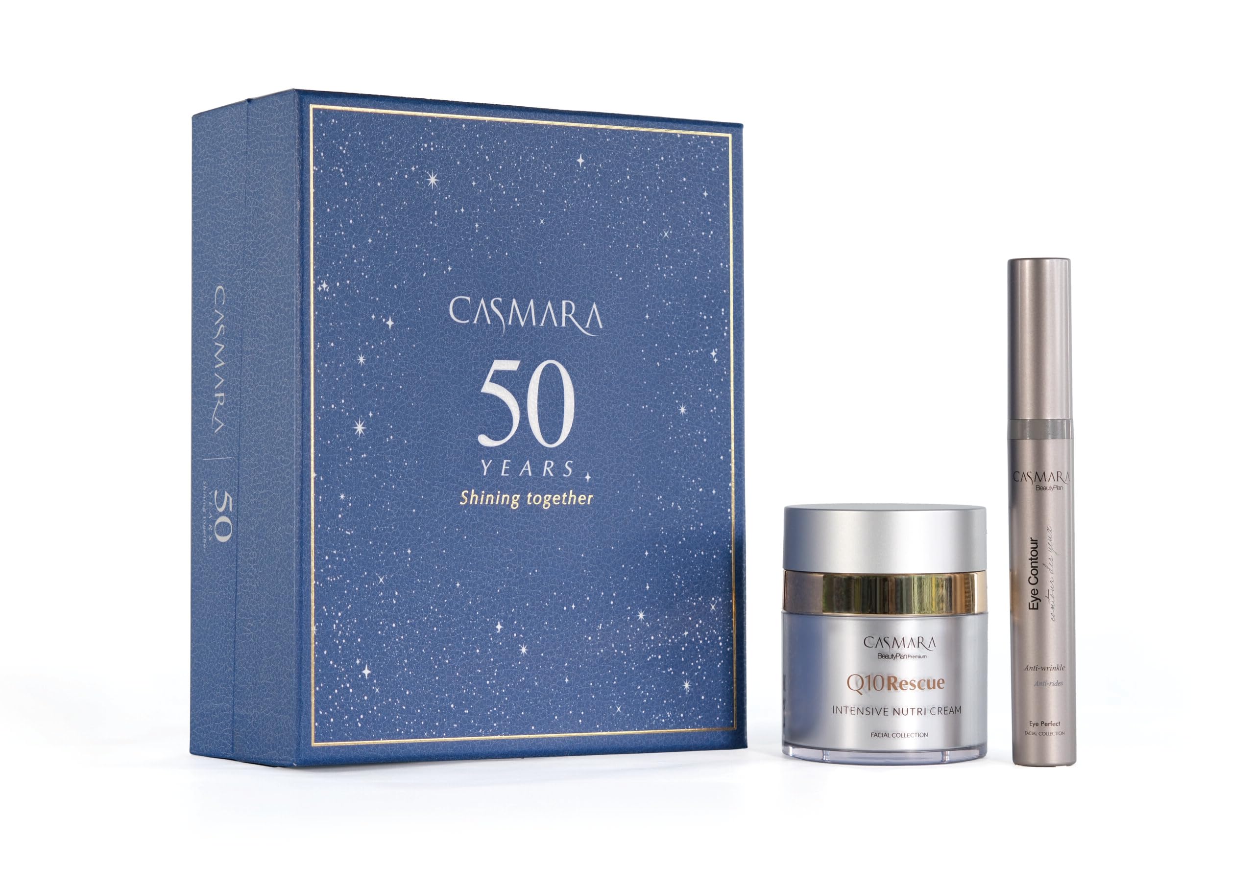 Casmara I Beauty Box Q10 + Eye Contour Anti-Wrinkle | Energiza y reduce arrugas en el contorno de ojos | Edición 2024
