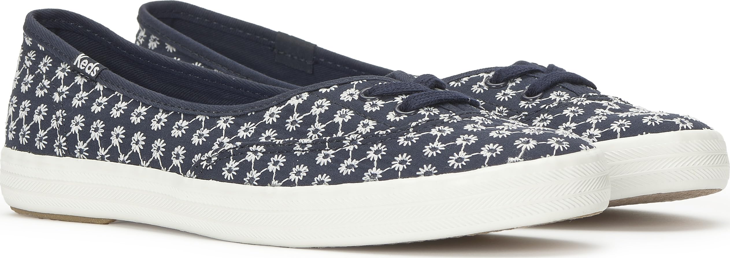 Keds The Mini - Slip On para Mujer, con Ojal Daisy Navy, 6