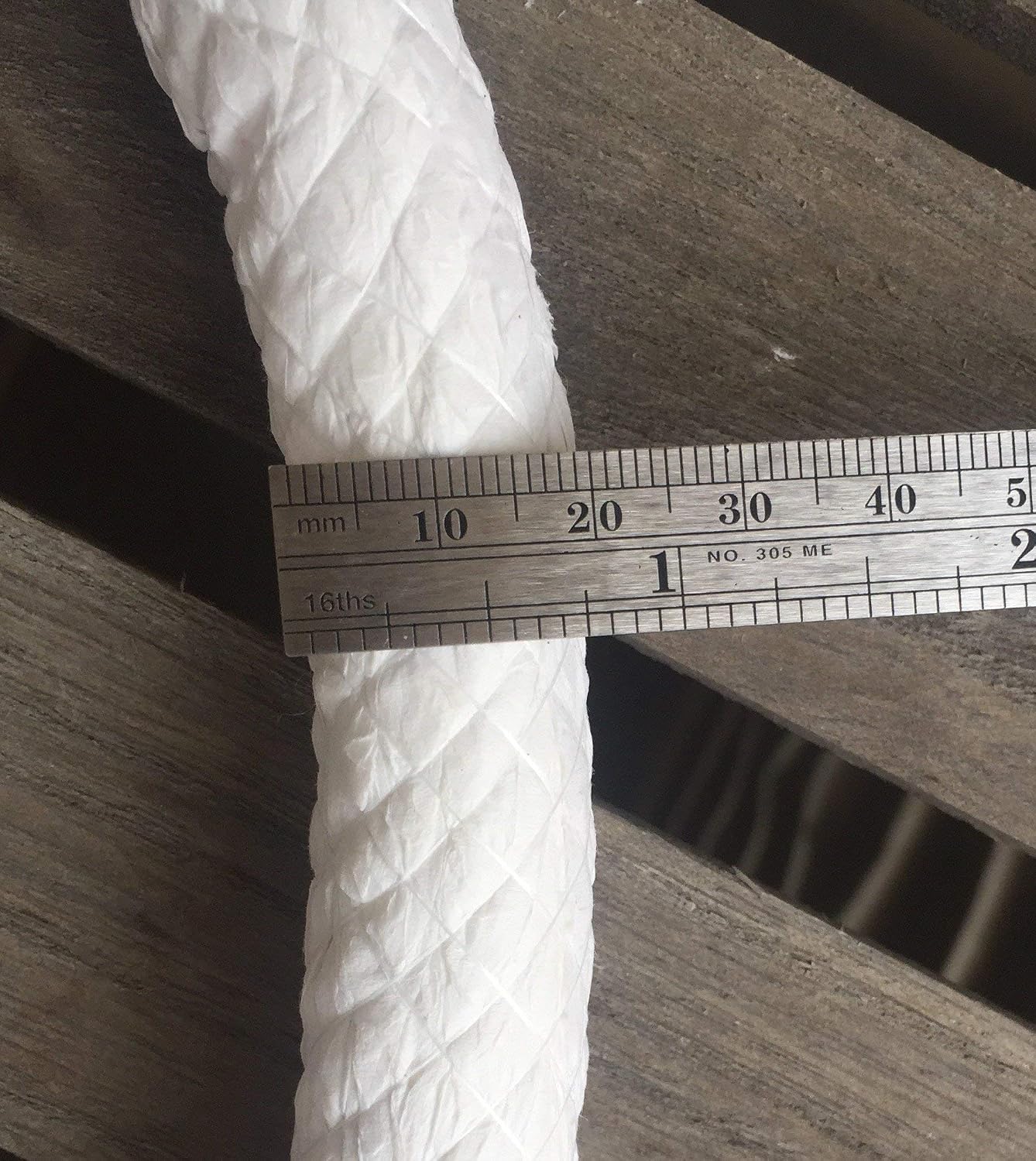 3/4" Firm Synthetic Braided Upholstery Welt Cord, 16 yds