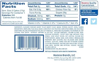 Hostess Twinkies ، Original ، 2.7 Ounce ، 6 Count