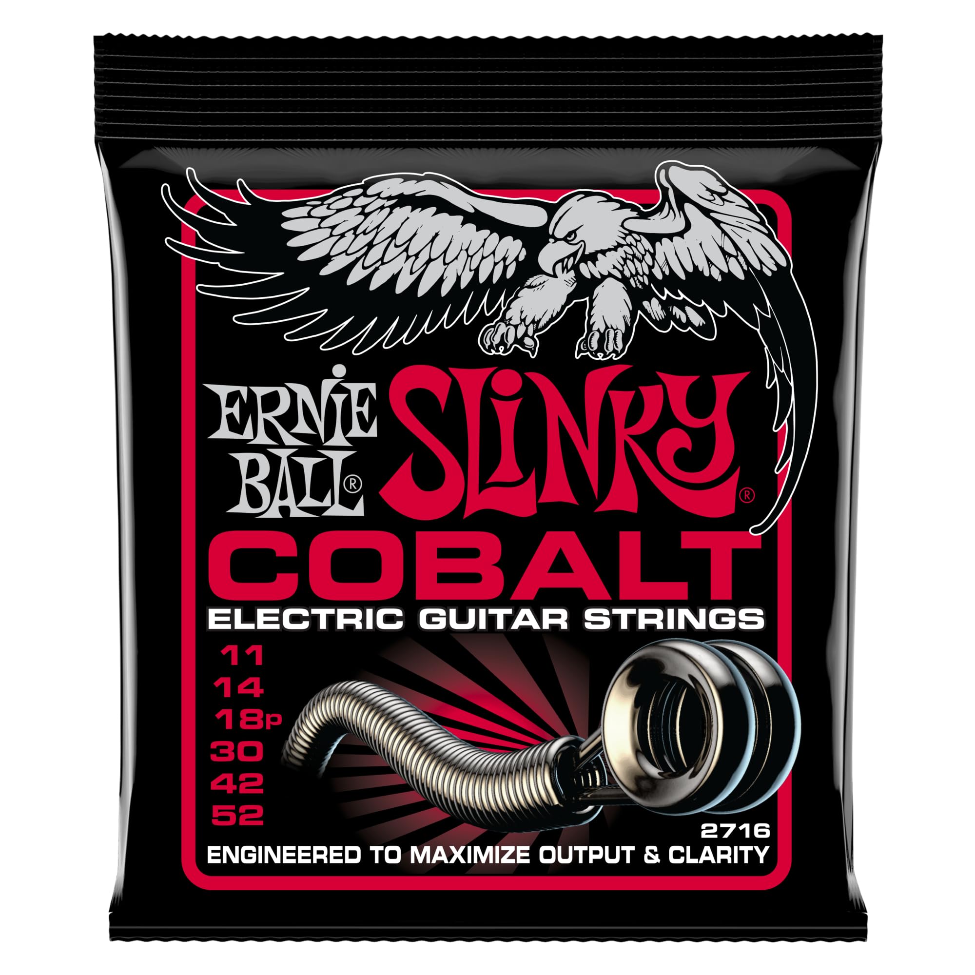 Burly Slinky Cobalt Electric Guitar Strings 11-52 Gauge