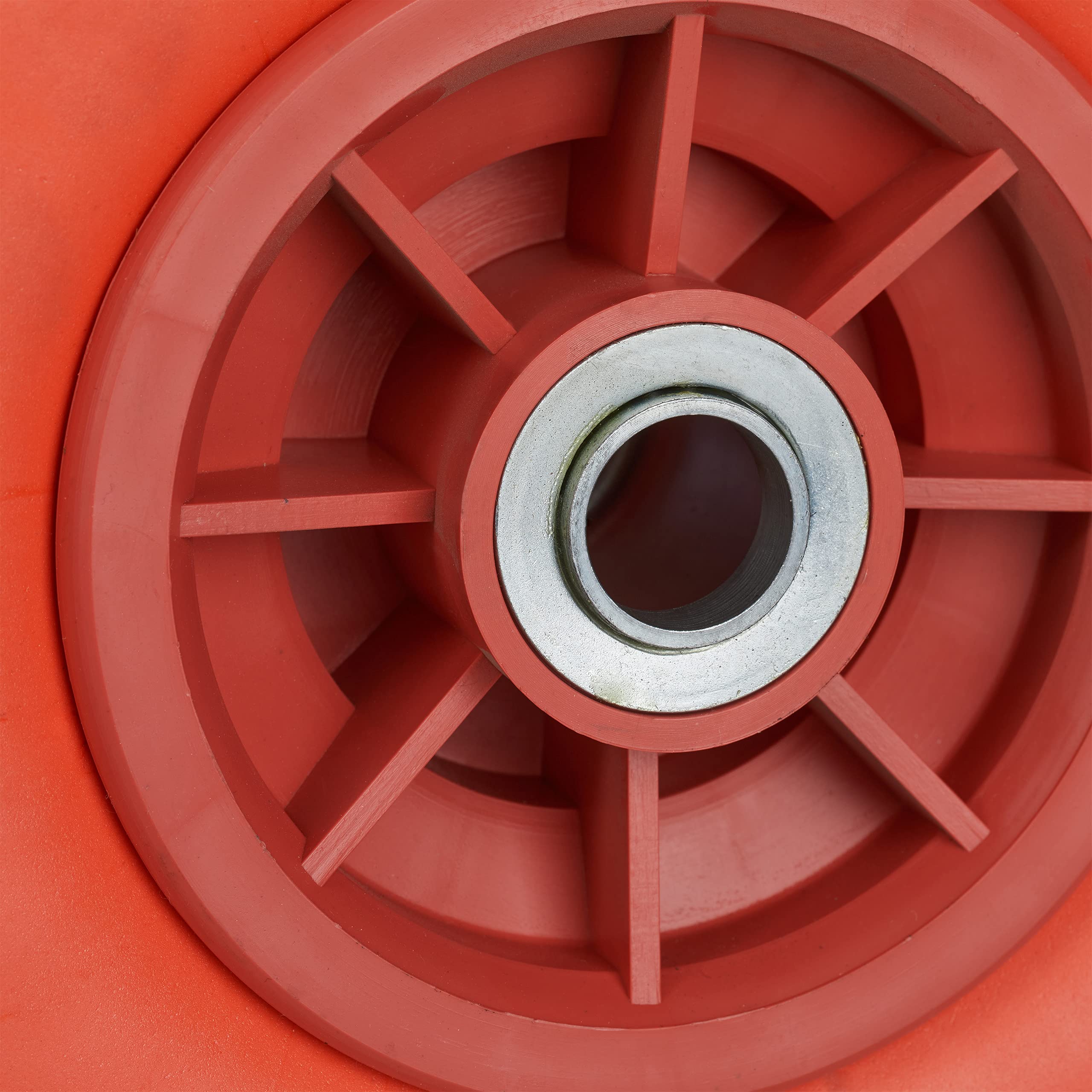 Set 2 Ruote Per Carrello Relaxdays - Gomma Piena, 260x85mm, Asse 20mm - Foto 9