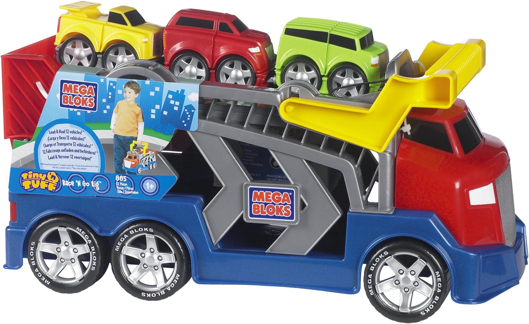 Mega Bloks Tiny 'N Tuff Race 'N Go Rig