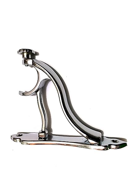 HOMEPRODUCTS4U 2 Pcs Curtain Bracket's Support for Single Rod