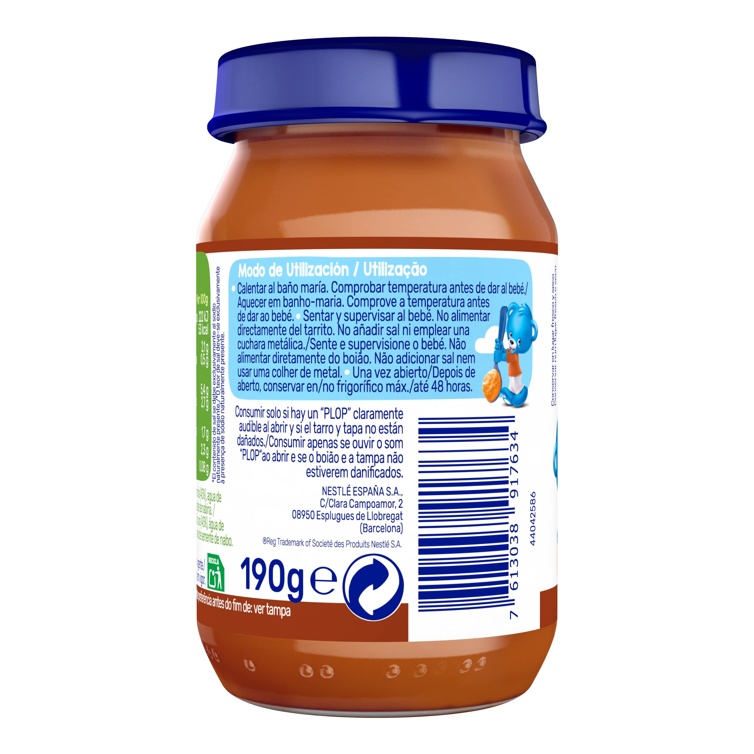 Nestle Jardinera de Ternera 6x190g