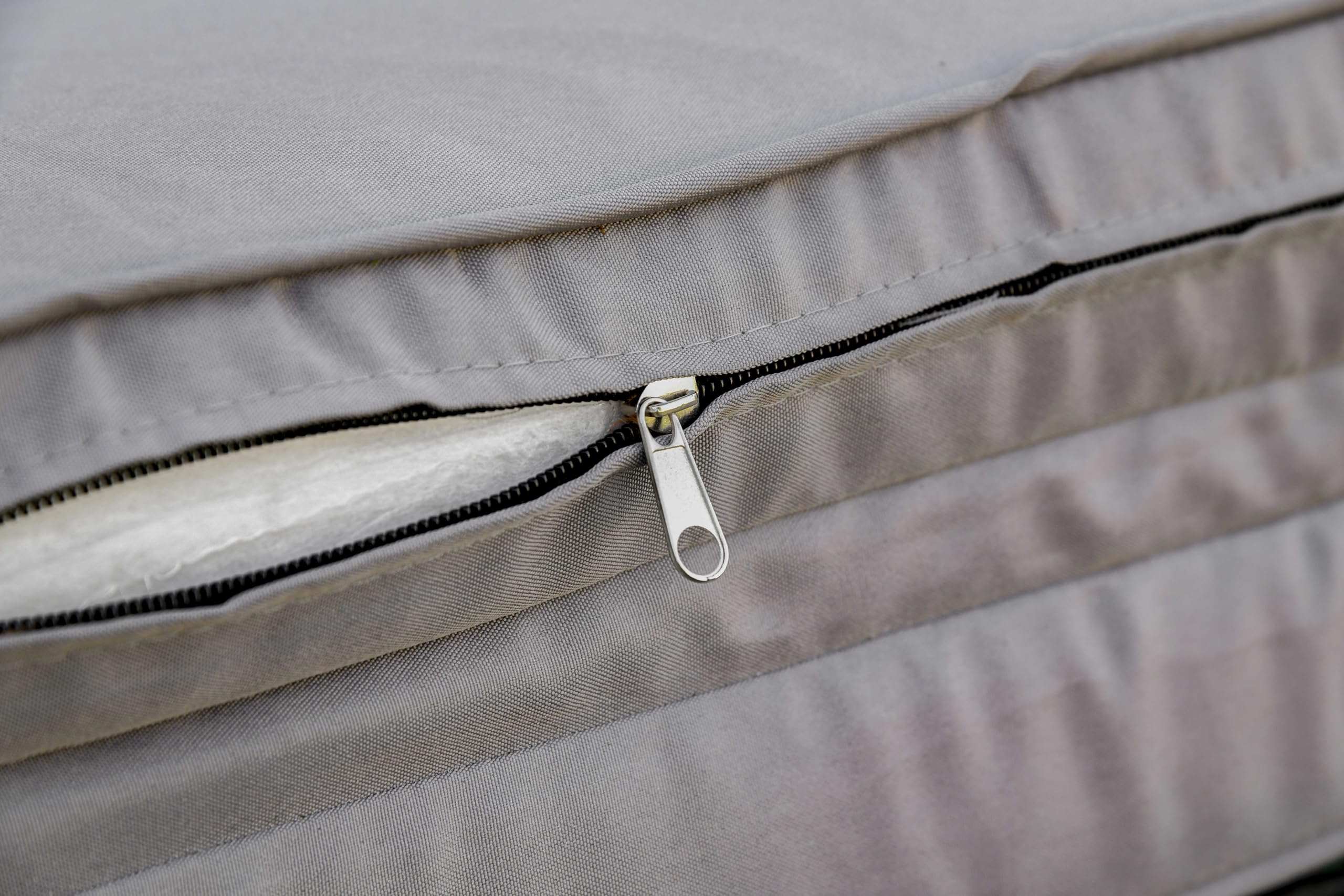 Outsunny Sdraio da Giardino in Rattan PE Lettino 207x70x70cm Grigio