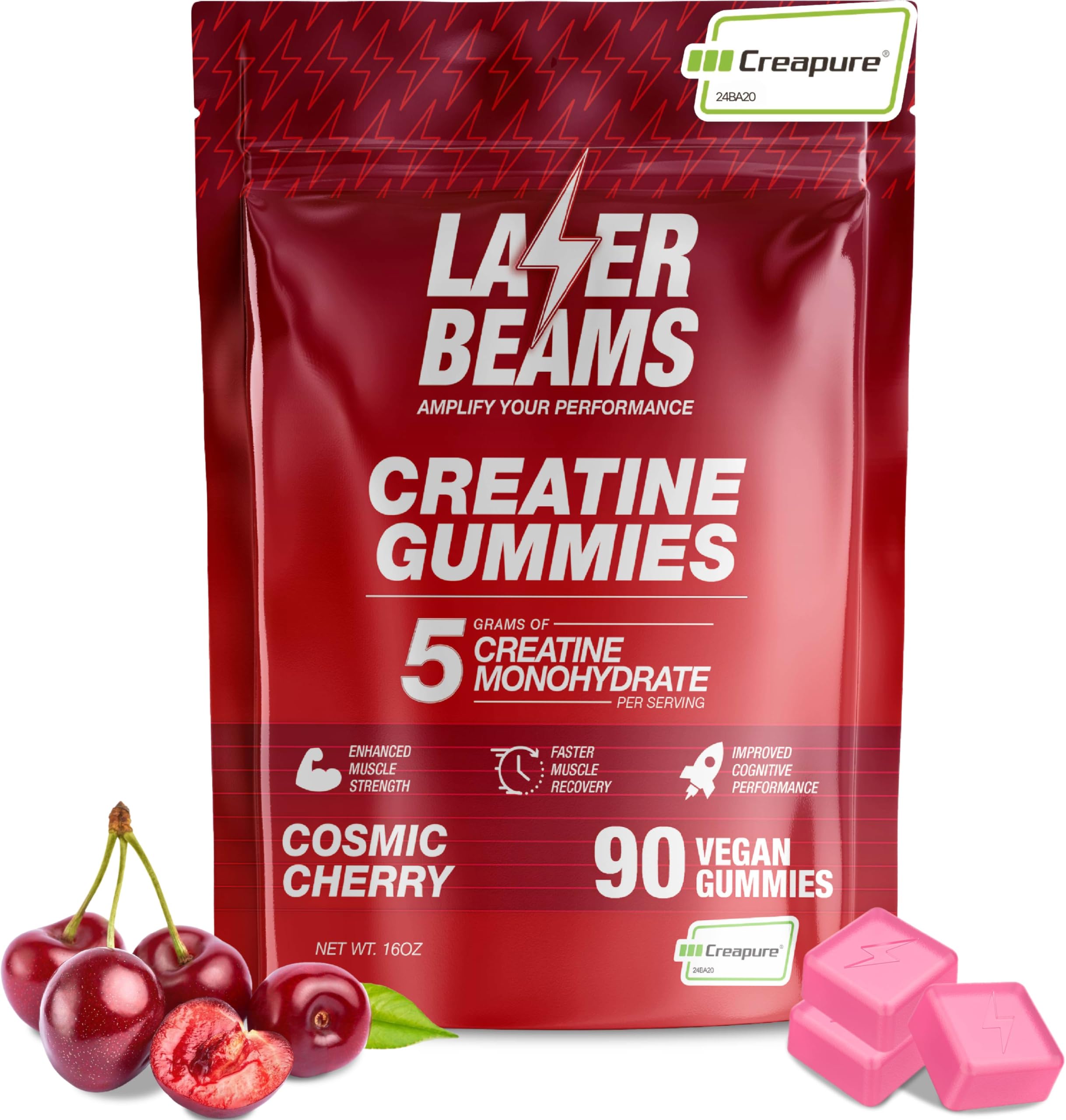 Amazon.com: Laser Beams Creatine Monohydrate Gummies for Women