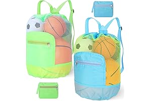 Shindel Mesh Toy Backpack Beach Toy Bag