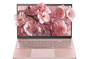 Distinctive 16" Rose Gold Laptop: A Symphony of Style and Performance