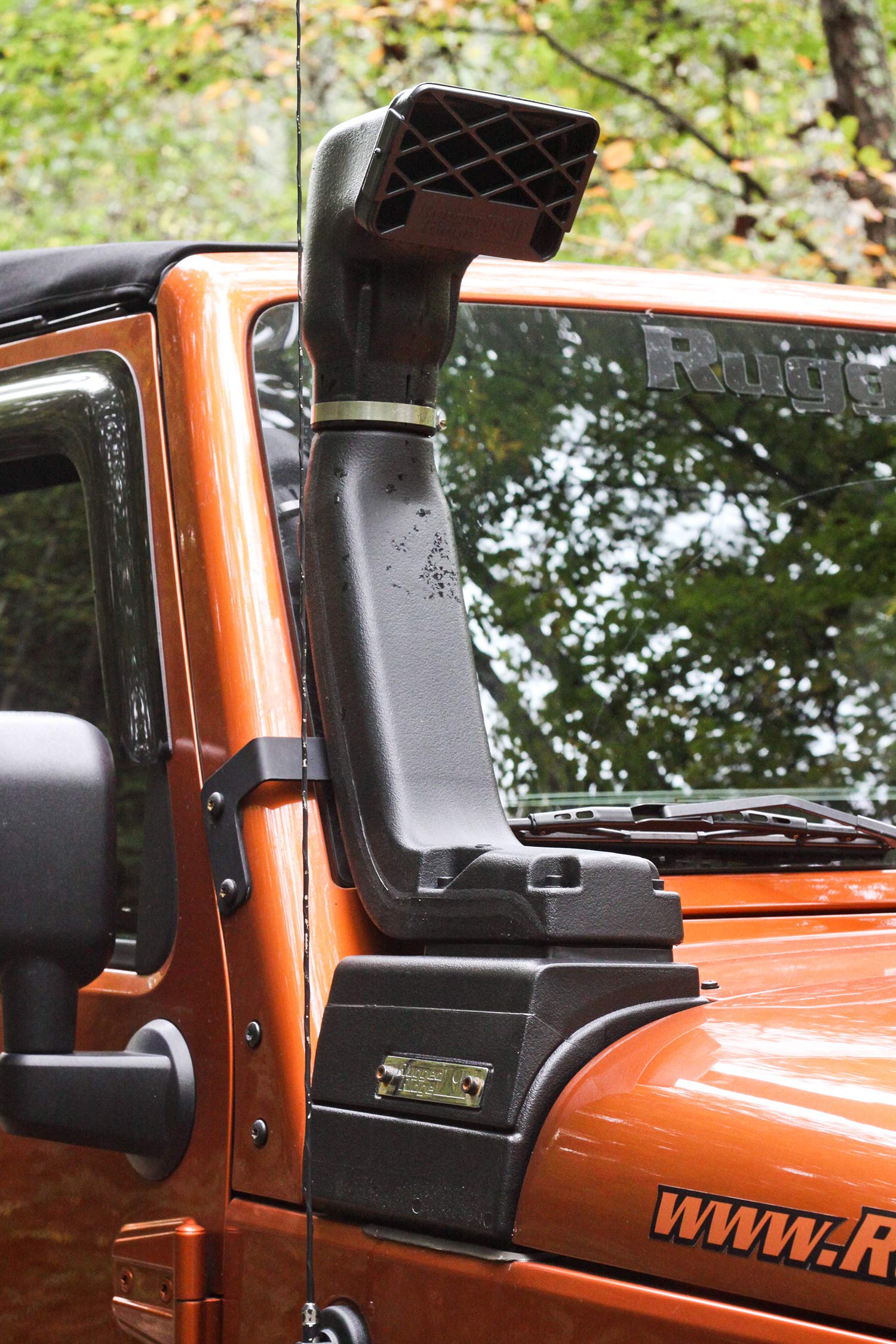 Rugged Ridge XHD Snorkel Kit for 2007-2018 Jeep Wrangler JK