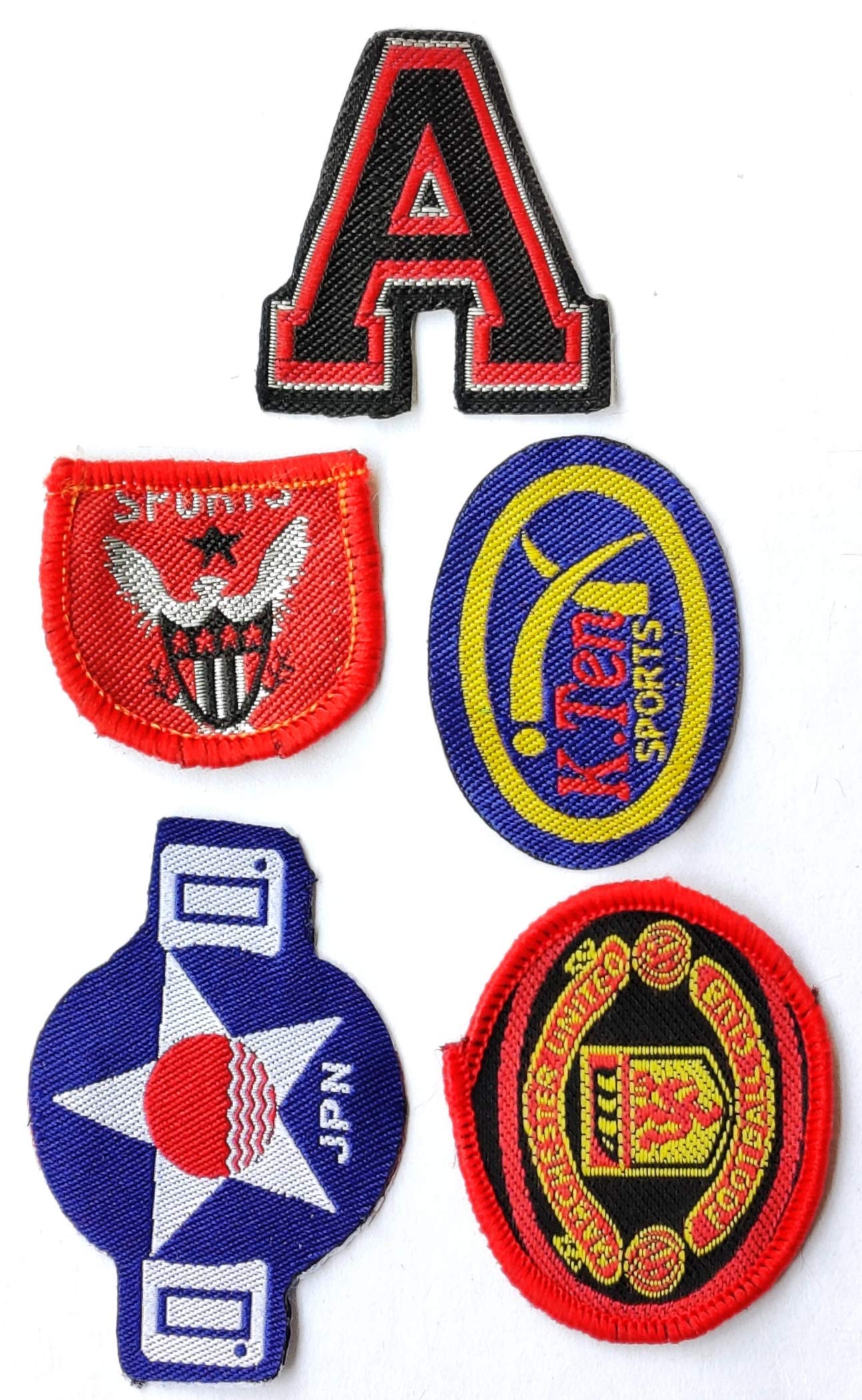 Paushak Boutique Multicolour Different Embroidery Stitching Patches (Fixed Design)(Piece of 8) 4