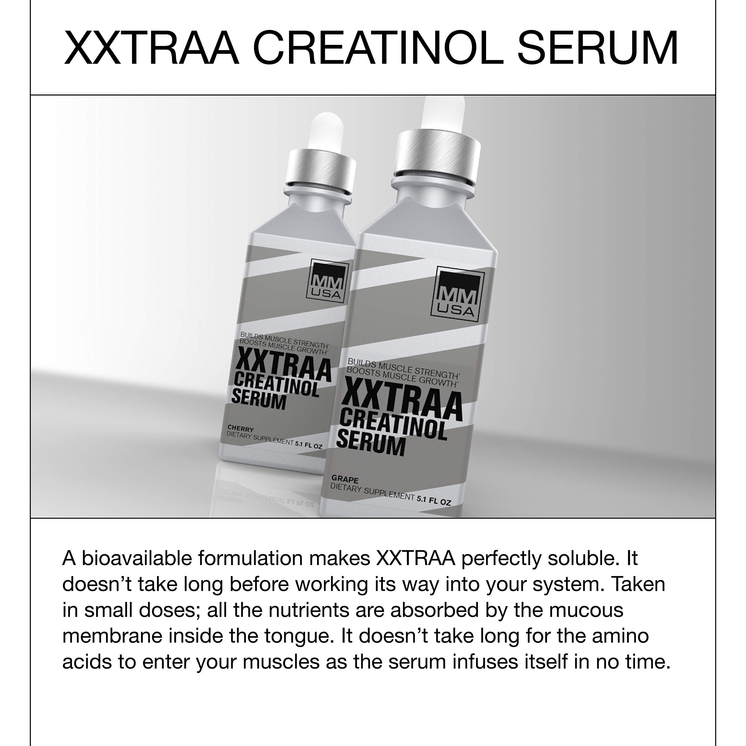 Buy MMUSA XXTRAA Muscle Builder Creatine Serum Fast Surging Power for