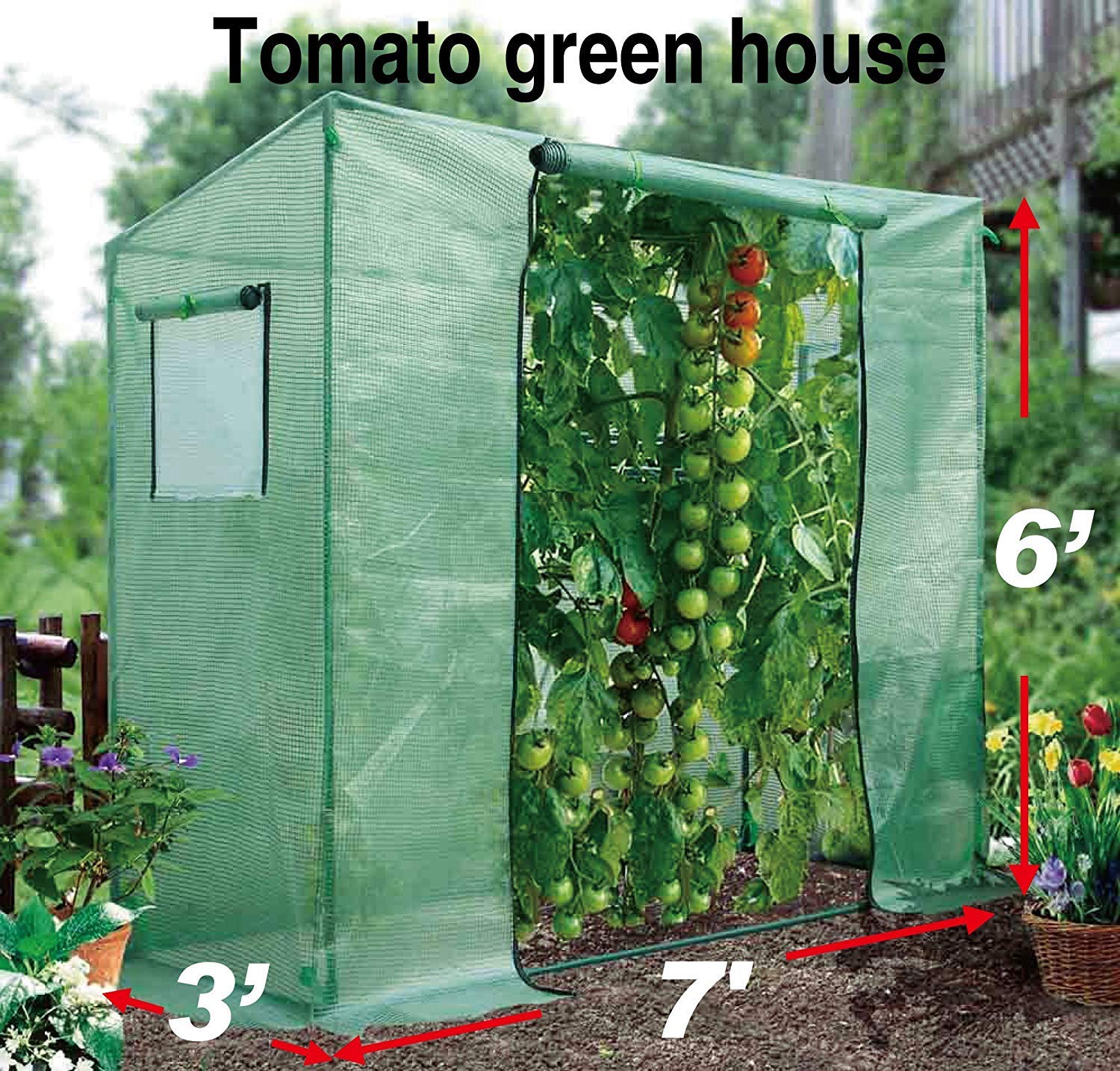 Earthcare Basic 6 X 8 Backyard Greenhouse Kit Buy Online In Uae