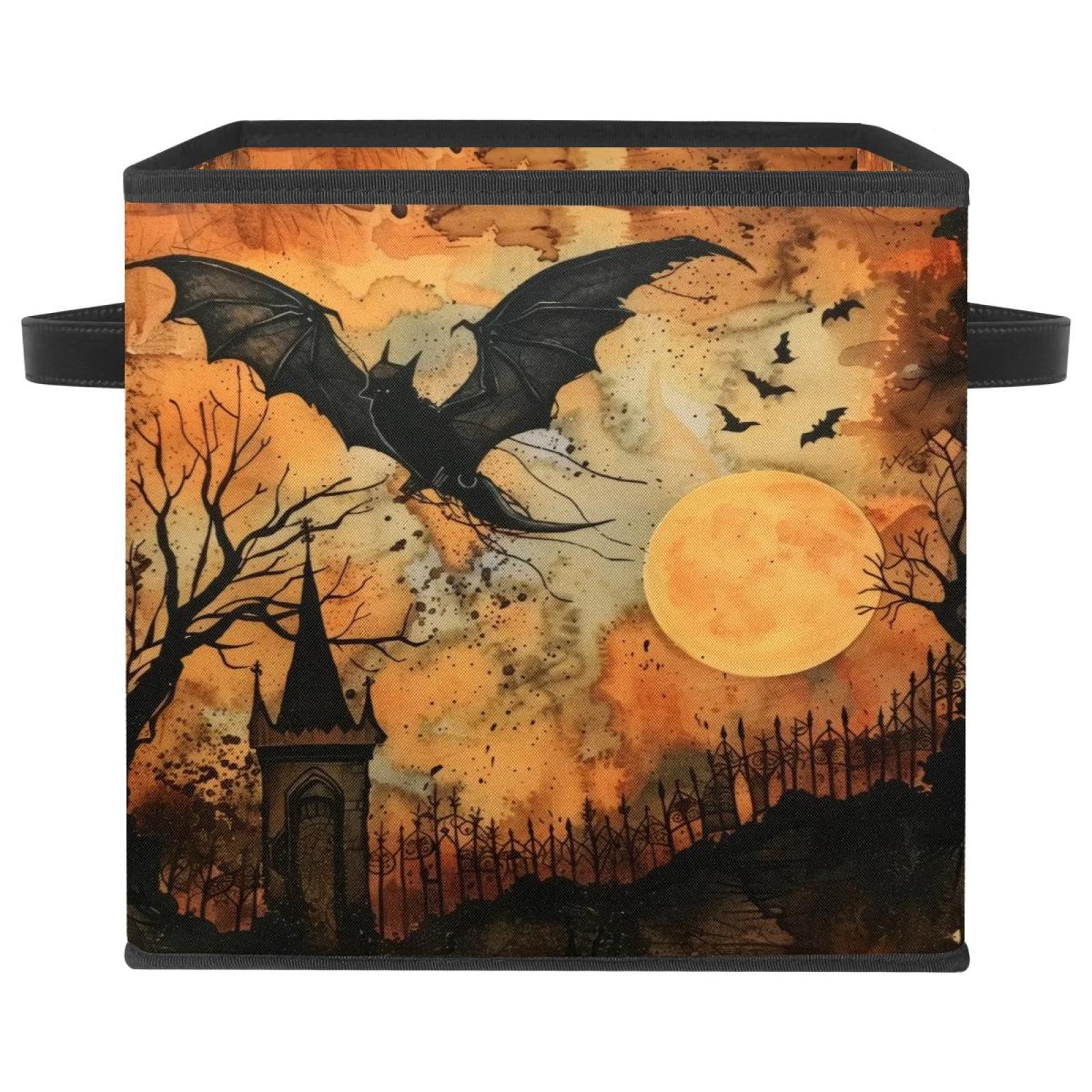 Boîte de rangement chauve-souris grand cube pour ranger le linge sans plier