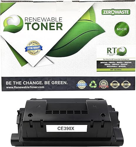 Reemplazo de tóner RT 90X MICR de alto rendimiento para HP CE390X Enterprise 600 M601 M602 M603 M4555 MFP M602dn M602n M603dn M603n Compruebe el