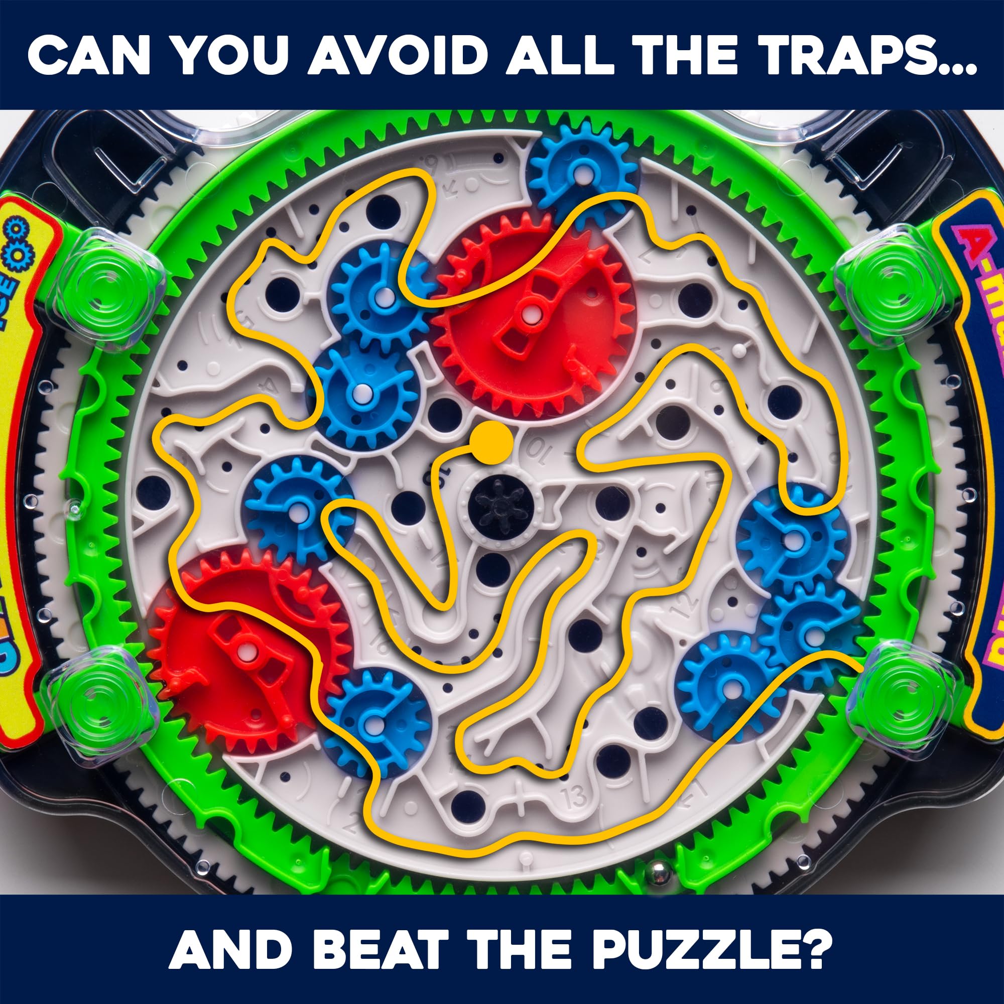 Amazon.com: Play-A-Maze Gear8 Puzzles (Apprentice) : Toys & Games
