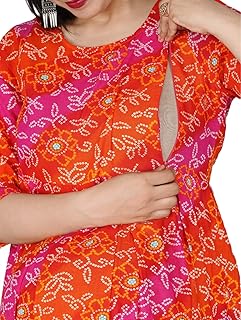 Jikonet Women's Maternity Kurti for Feeding Zippers (VJK)-picture-22