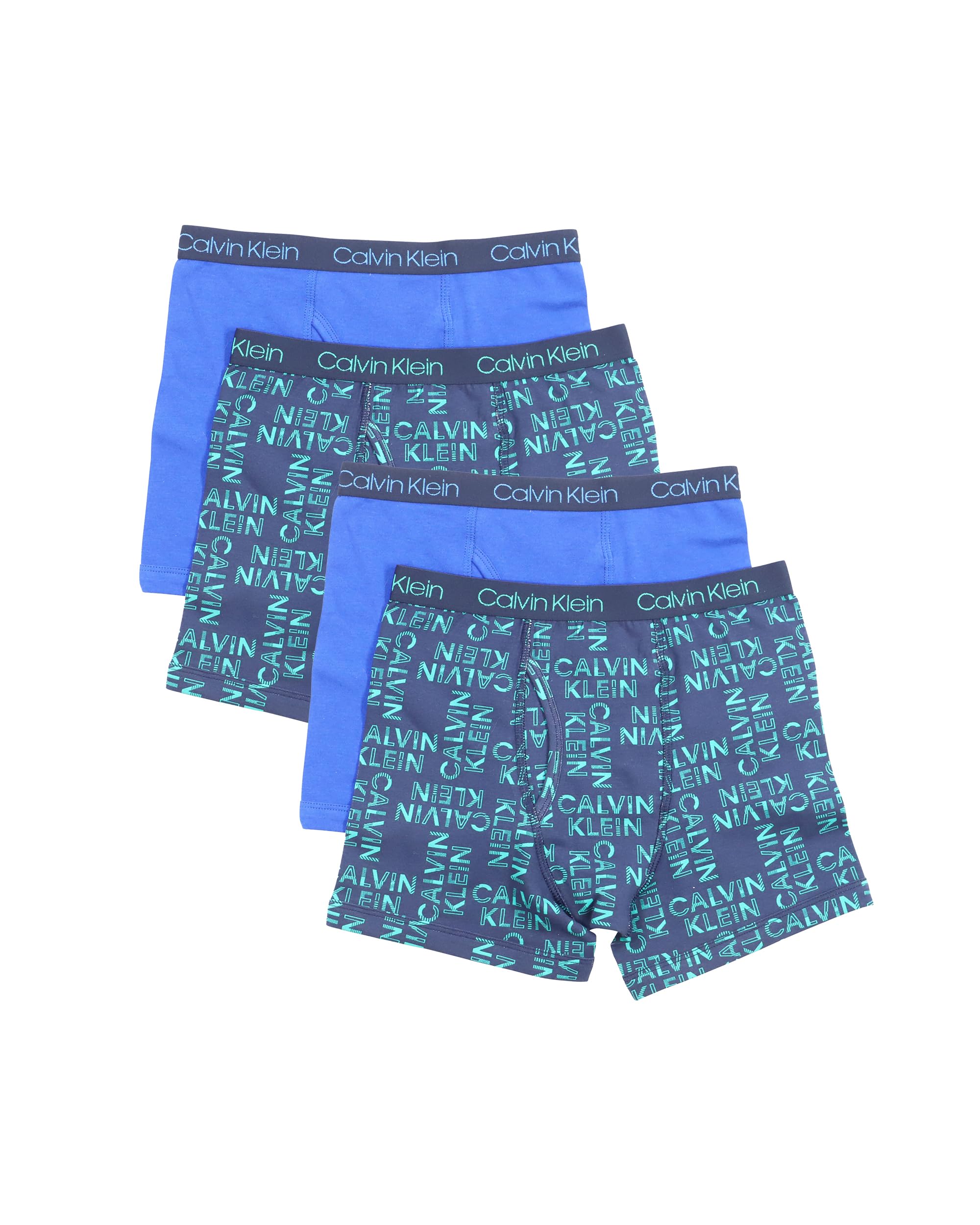 Calvin Klein Boys' Underwear Four Pack Boxer Brief Value Pack