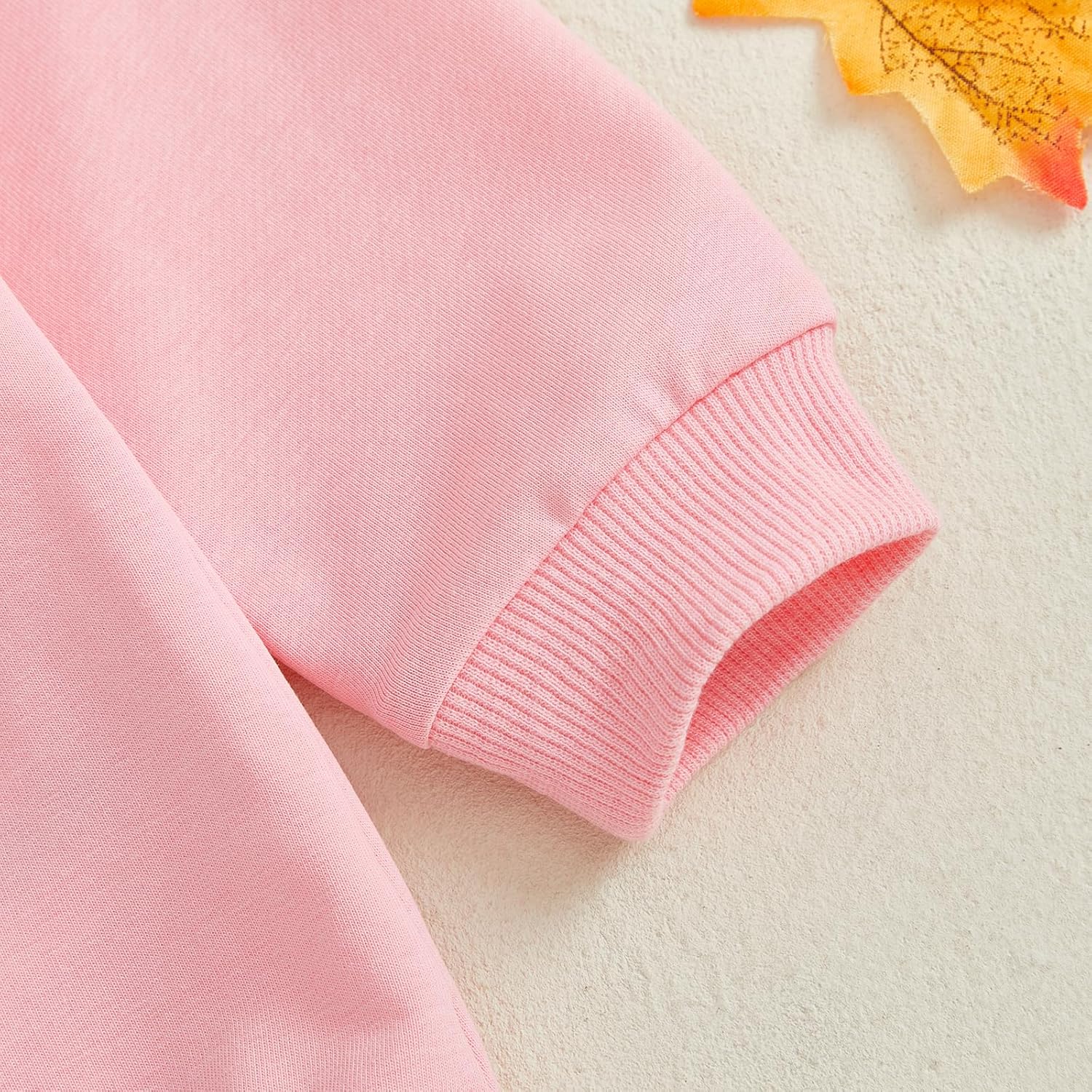 Rtnnsbbfcm Newborn Baby Girl Halloween Outfit Long Sleeve Floral Ghost Print Sweatshirt Bubble Romper Fall Clothes - Image 6