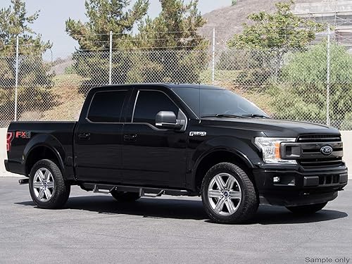 Miniatura 9 de Armordillo USA MS Pasos de caída para Dodge Ram 2002-2008 1500 y 2003-2009 25003500 Quad Cab-Negro mate