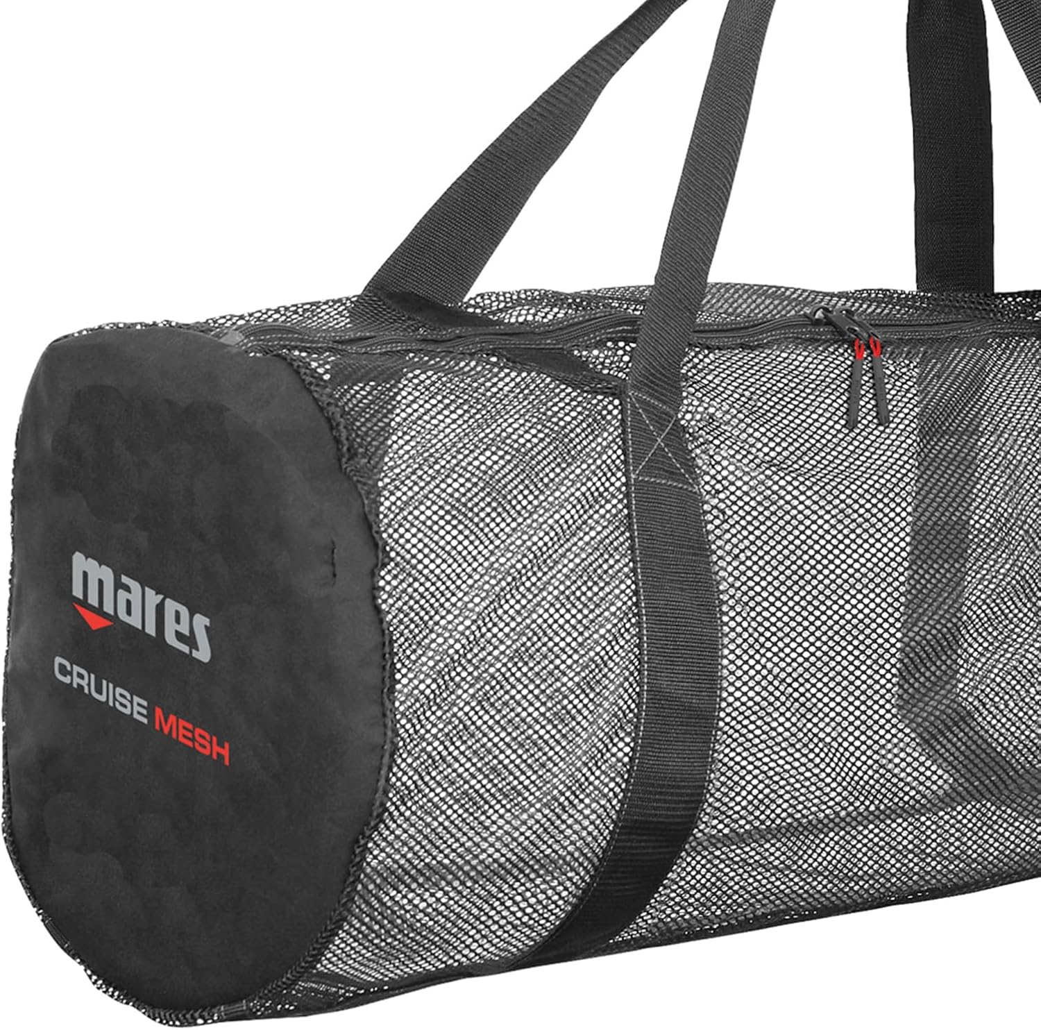Mares Cruise Mesh Scuba Diving Gear Compact Self-Draining Foldable Travel Duffel-Style Bag, 37.5x15x15