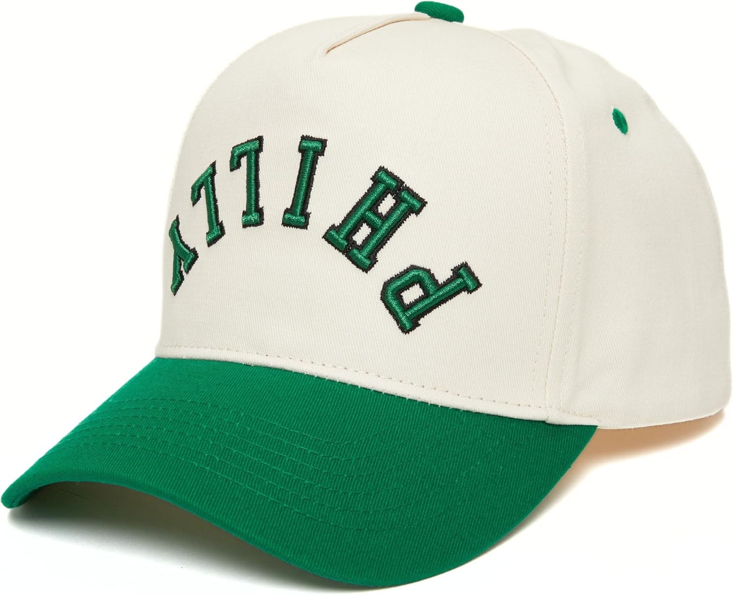 Funky Junque Upside Down City Trucker Hat for Men and Women – Unisex 3D Embroidered Gameday Baseball Cap, Retro Snapback Hats