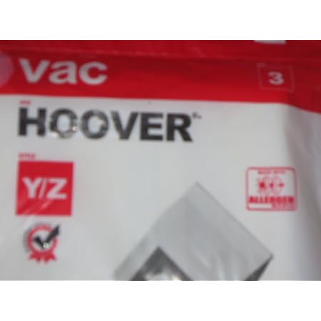 Hoover Vacuum Style Y/z Bags 