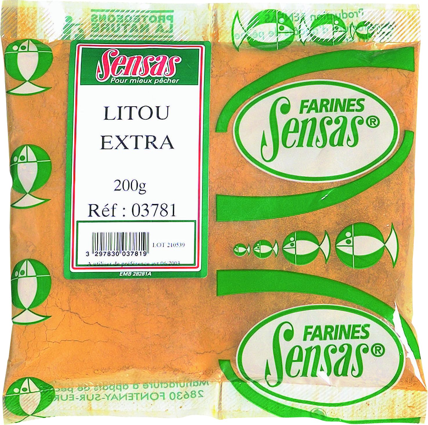 Sensas Amorce Litou Extra - 5 kg - 3785