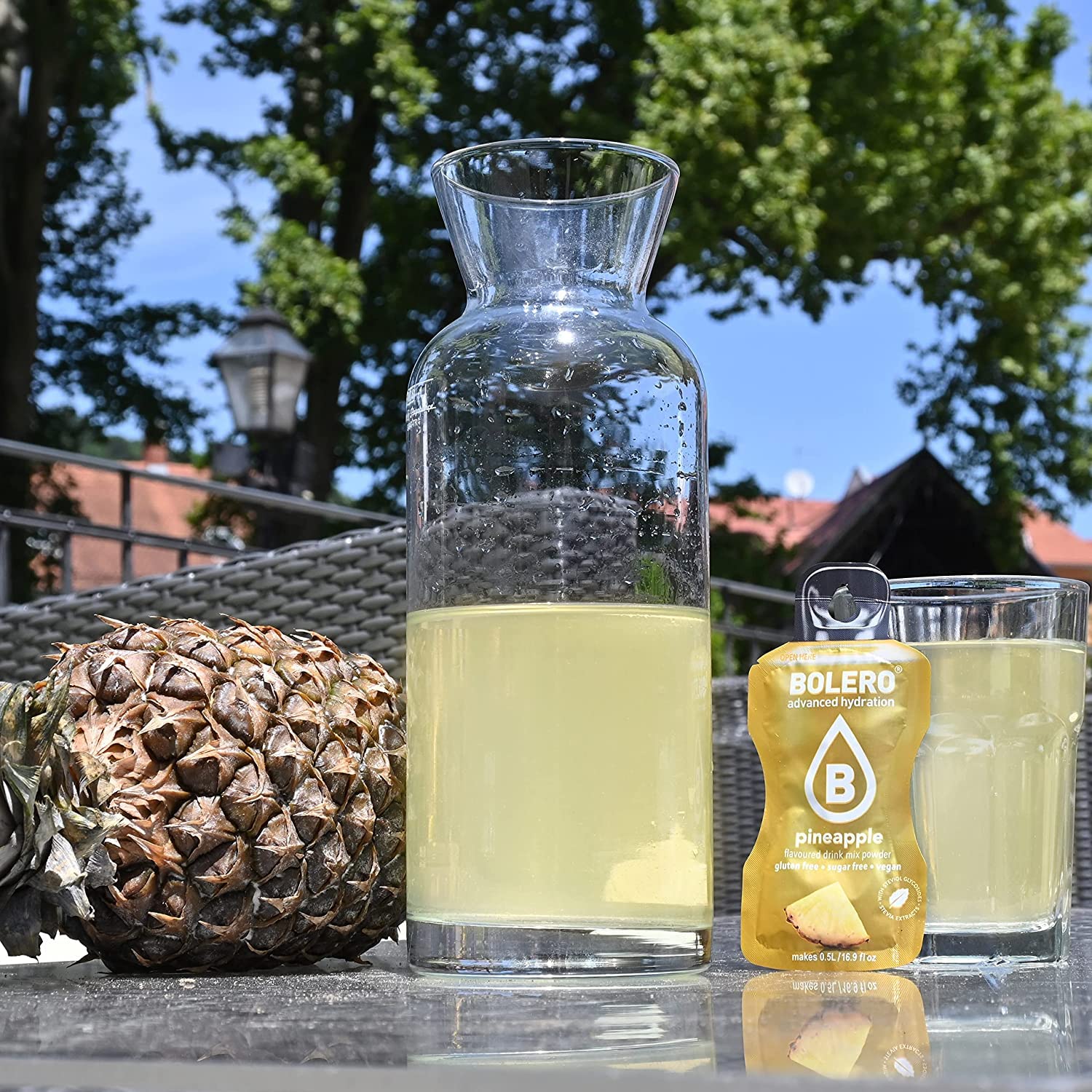 Bolero boissons MIX STICKS 74x3g I rafraîchissante en poudre sans sucre édulcorée à la stévia | pour diabétiques et sportifs | hypocalorique à la vitamine C