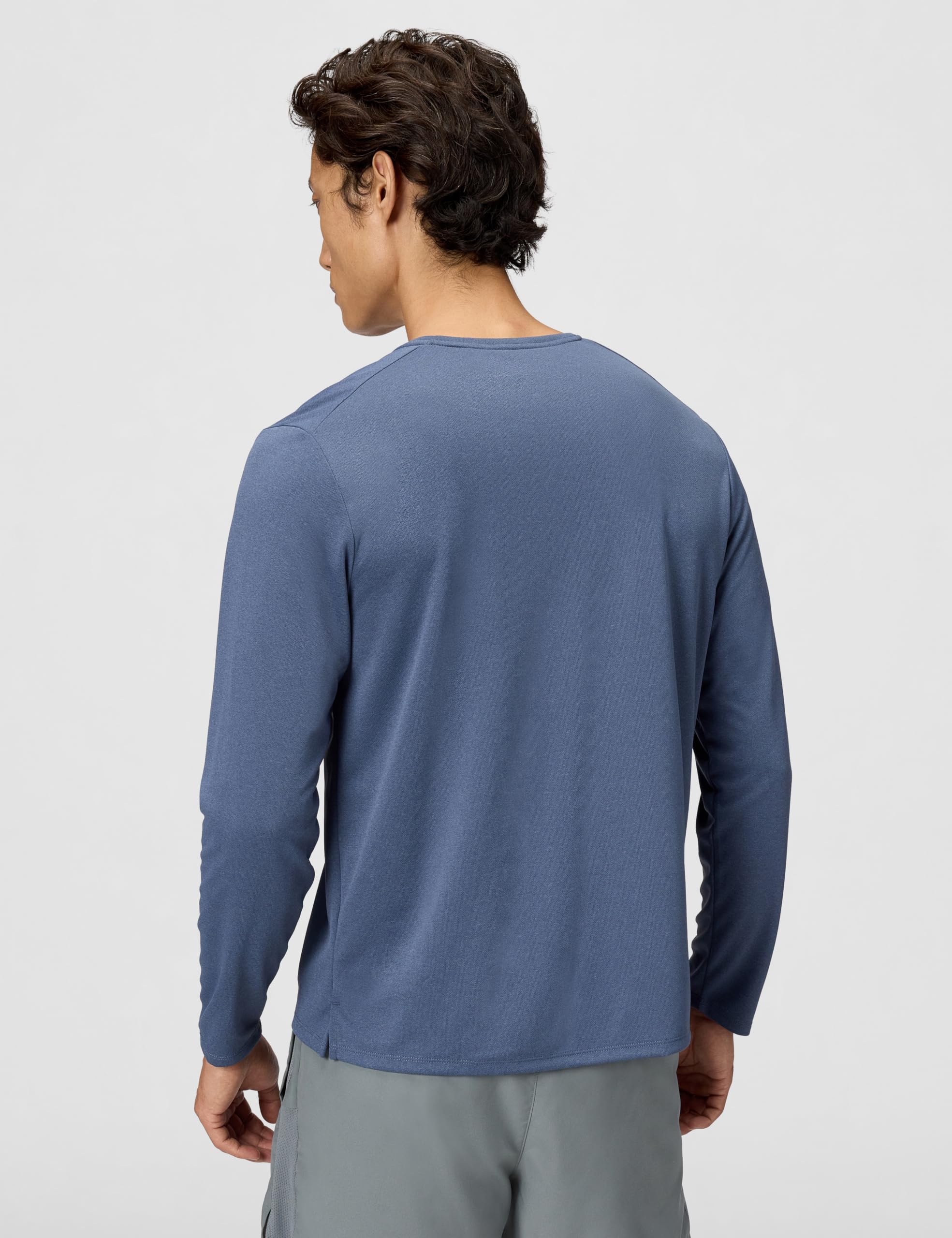 Nike Maglia da Running A Maniche Lunghe da Uomo Nike Miler Dri-Fit UV Sweatshirt Uomo