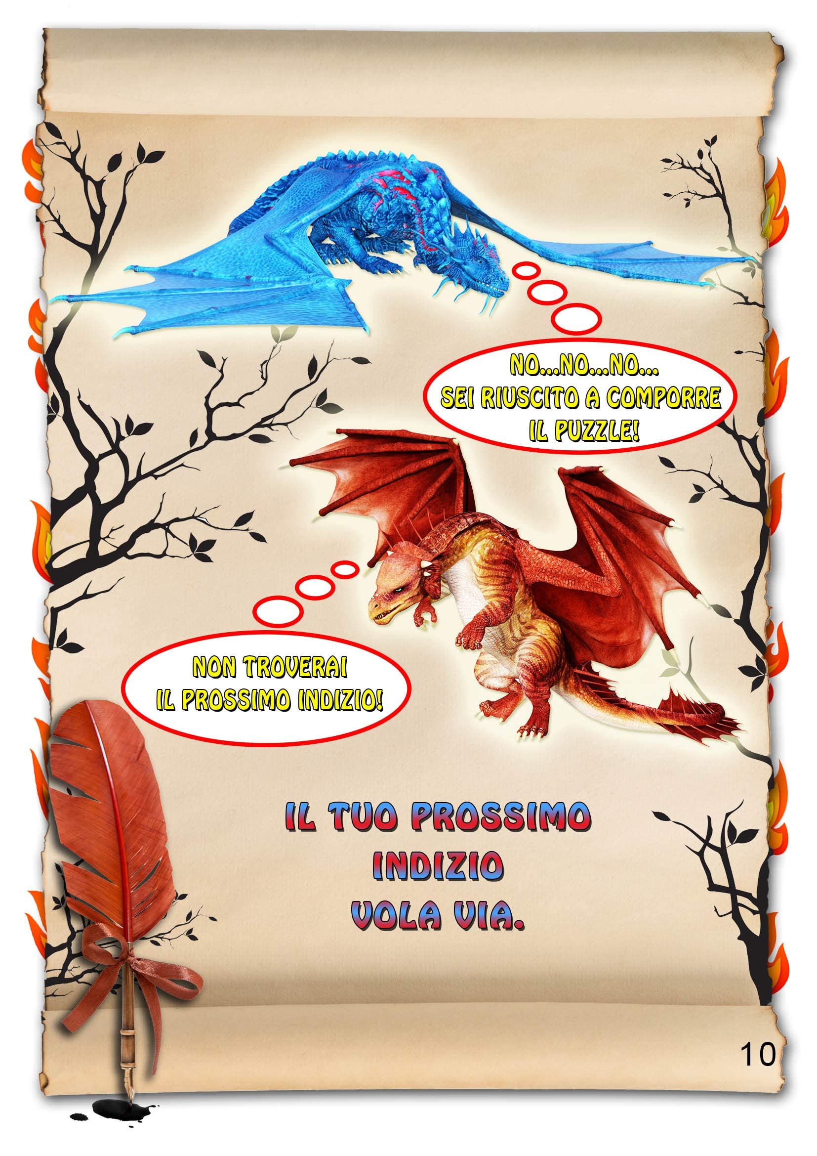 Caccia al tesoro dei mostri in scatola per casa o giardino o casa/giardino 8-10 anni - per feste di compleanno - giochi per bambini