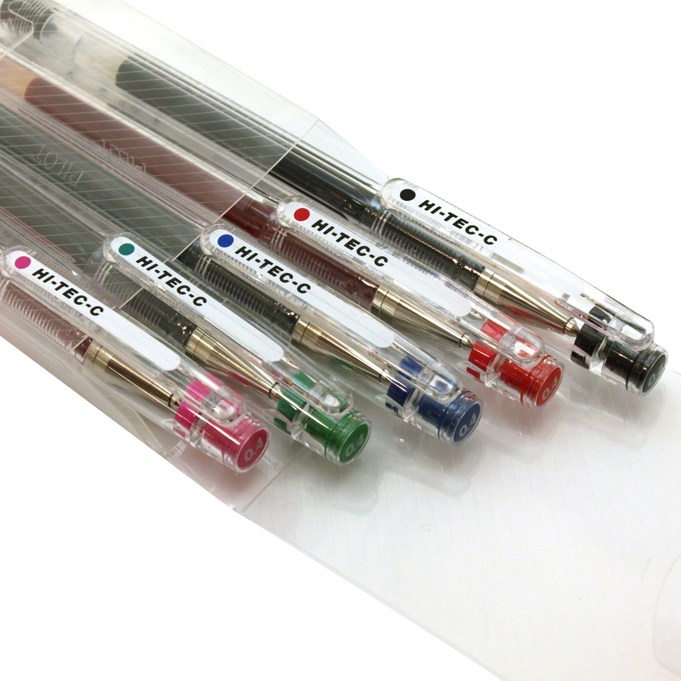 (未使用･未開封品)　ハイテックC04 0.4mmボールペン 5色セット LH100C45C og8985z Amazon | ハイテックC04 0.4mmボールペン 5色セット LH100C45C