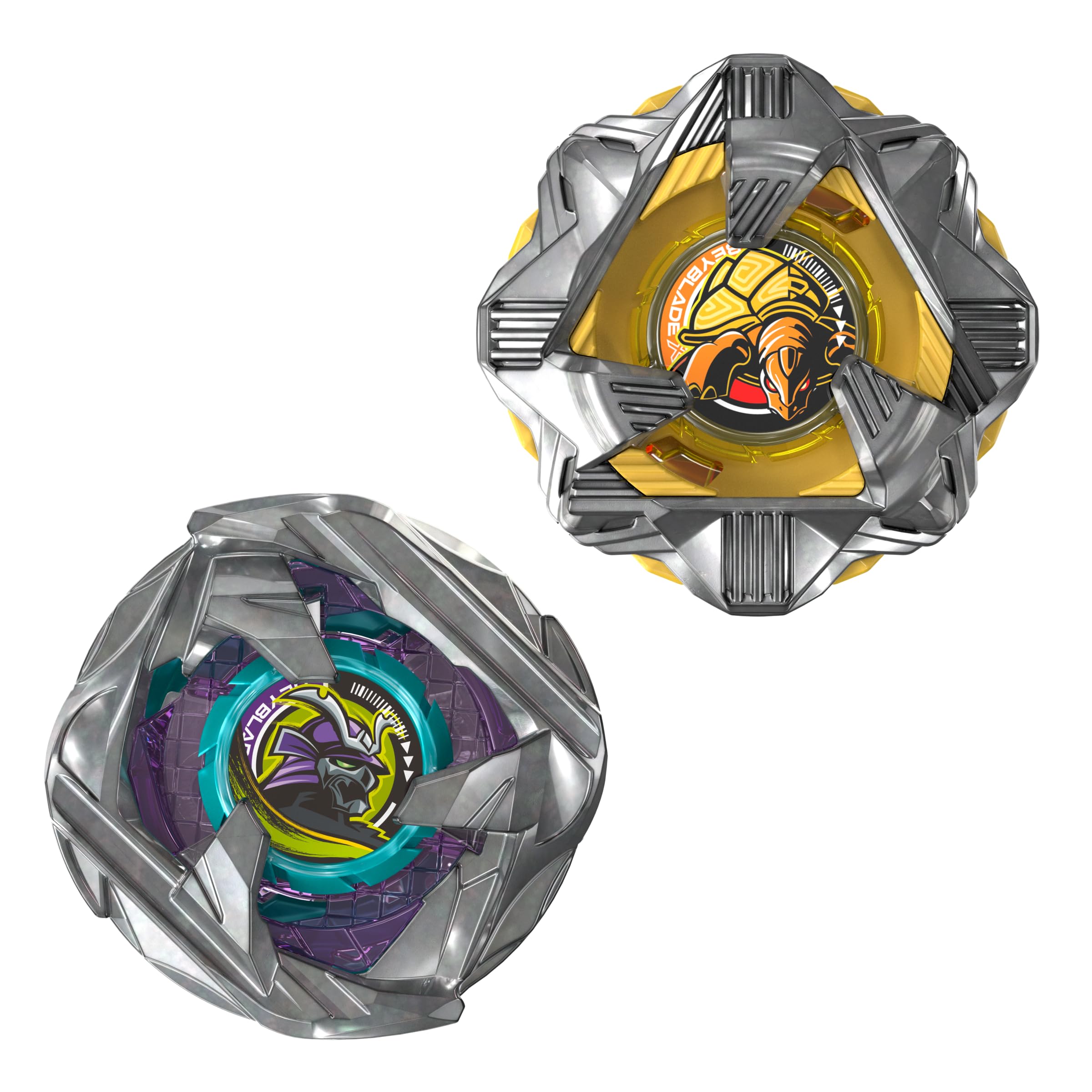 Beyblade X Calibur Samurai 6-70M BX & 黑曜石外殼 3-85S BX Takara Tomy 雙件組,附 2 個右旋轉上衣,戰鬥上衣遊戲玩具,8 歲以上