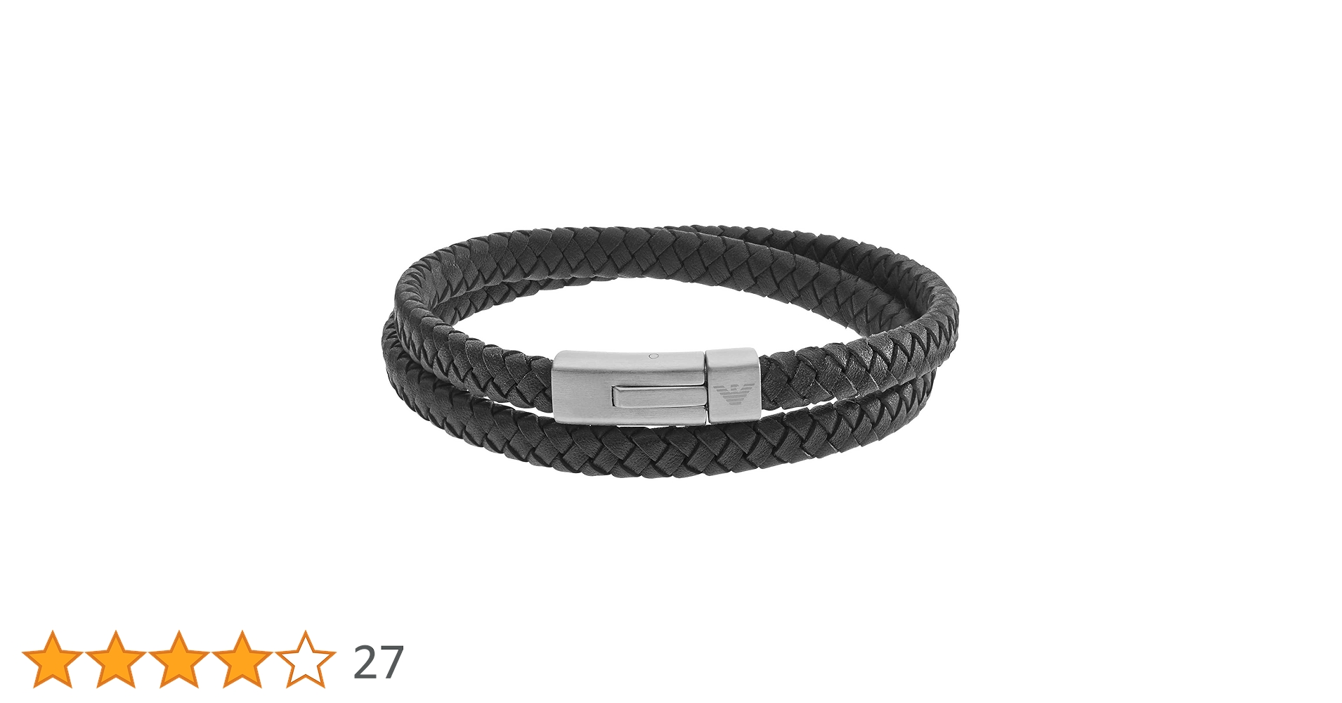 Ermenegildo Zegna レザーブレスレット イタリア製 ERMENEGILDO ZEGNA intrecciato leather bracelet | NOIR ONLINE