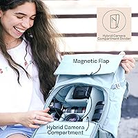 Vista 25 de BREVITE - The Runner - Compact Camera Backpacks for Photographers - A Minimalist & Travel-friendly Photography Backpack Compatible With Both Laptop