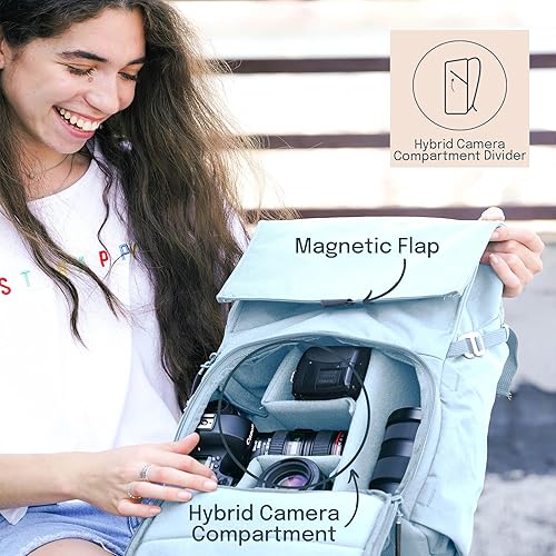 Miniatura 25 de BREVITE - The Runner - Compact Camera Backpacks for Photographers - A Minimalist & Travel-friendly Photography Backpack Compatible With Both Laptop