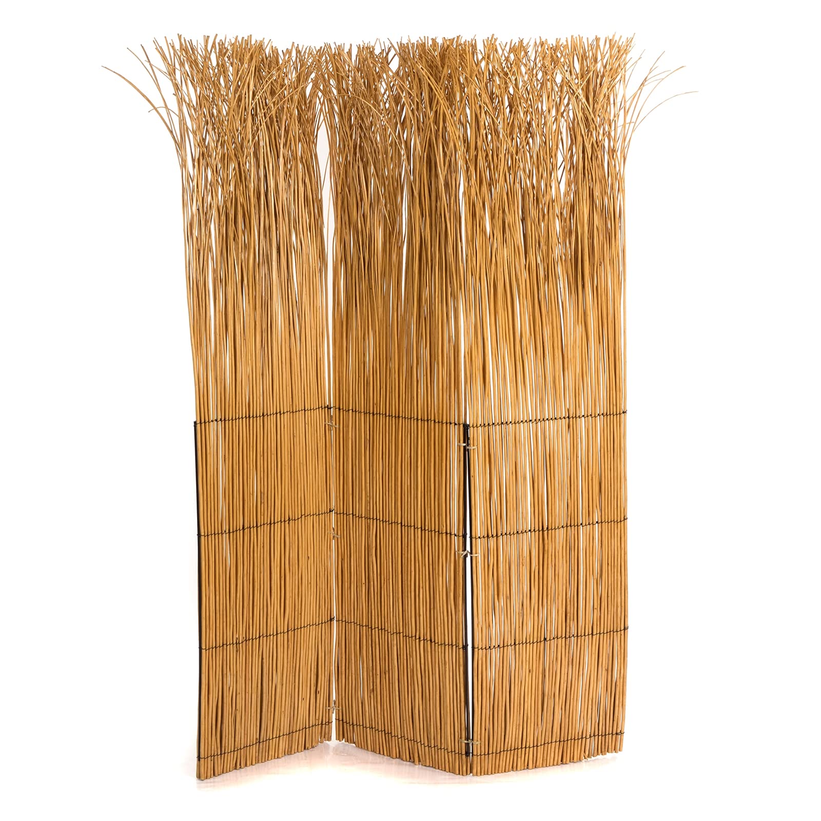 Séparation de pièce en branches de saule miel 160x120 cm DESIGN DELIGHTS