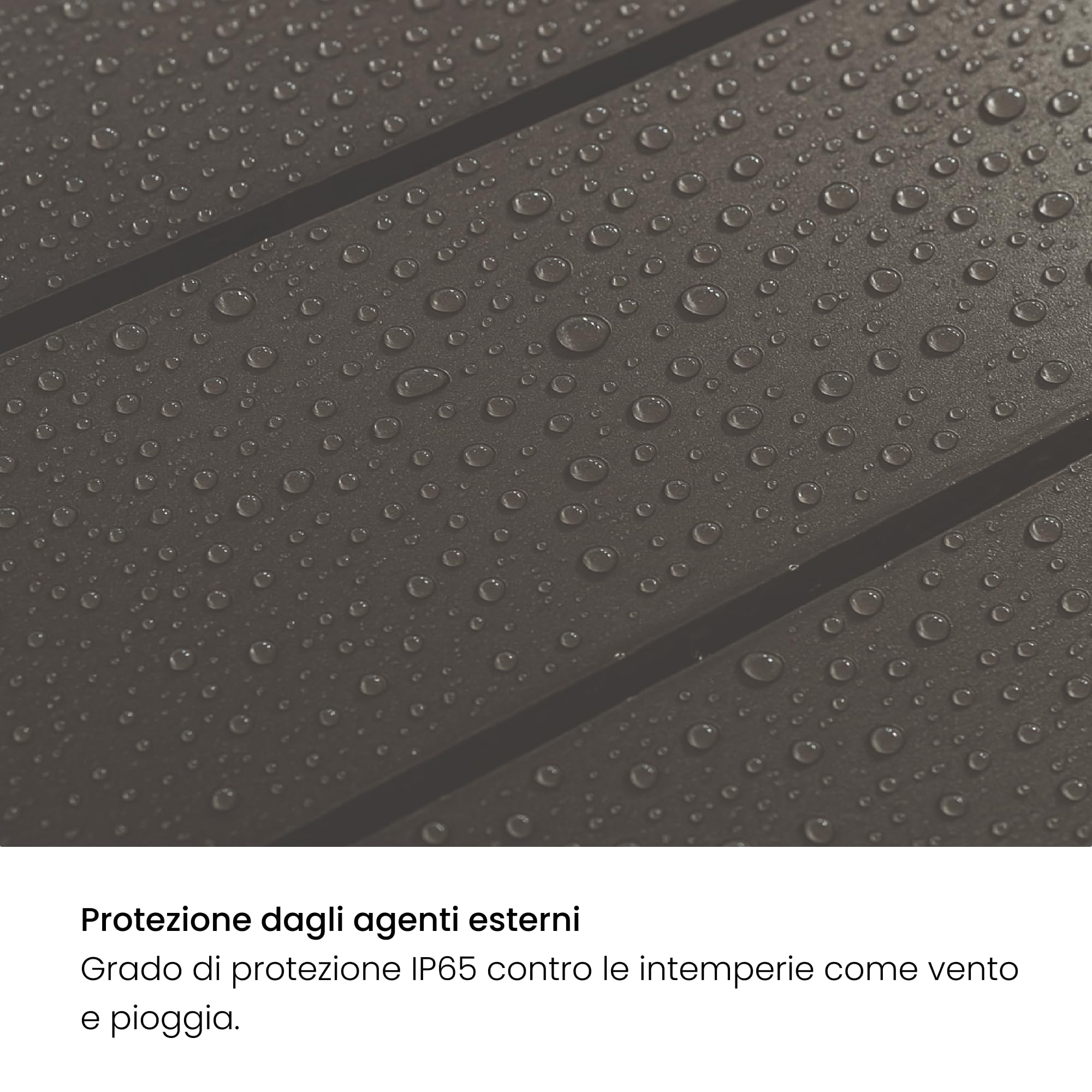 Estosa - Pergola Addossata Bioclimatica In Alluminio In Varie Misure Con Luci LED A 3 Livelli, Pannello Solare E Telecomando Inclusi, Pergola Da Terrazzo Esterno Resistente (Grigio, 3x4)