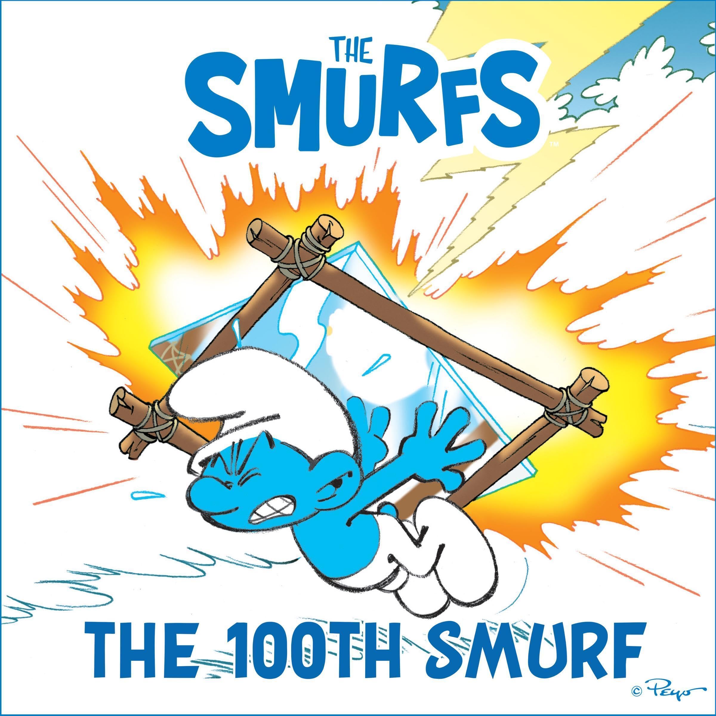 Cover art for The 100th Smurf