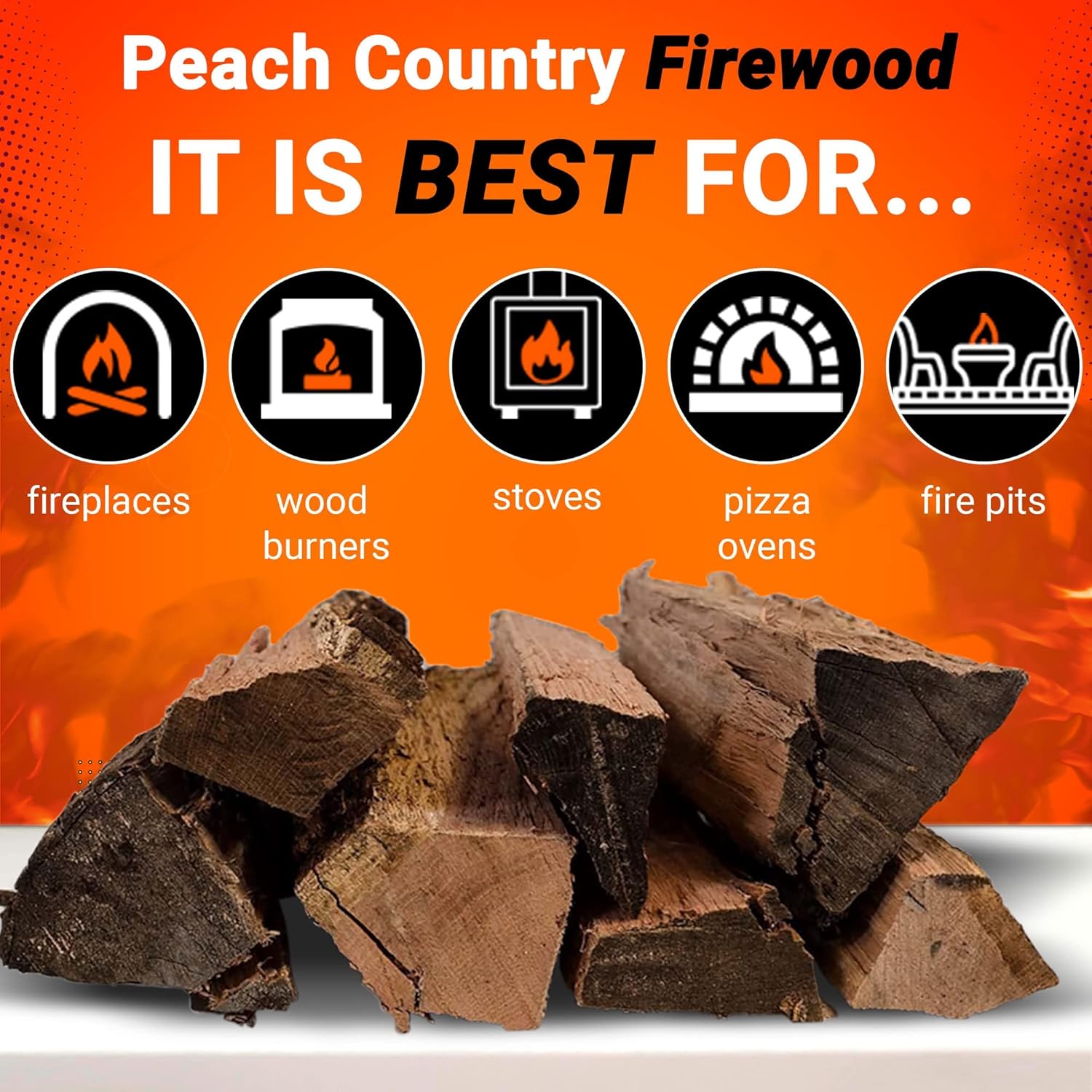 Buy Firewood by Home and Country USA. Hardwood, firewood for Outdoor