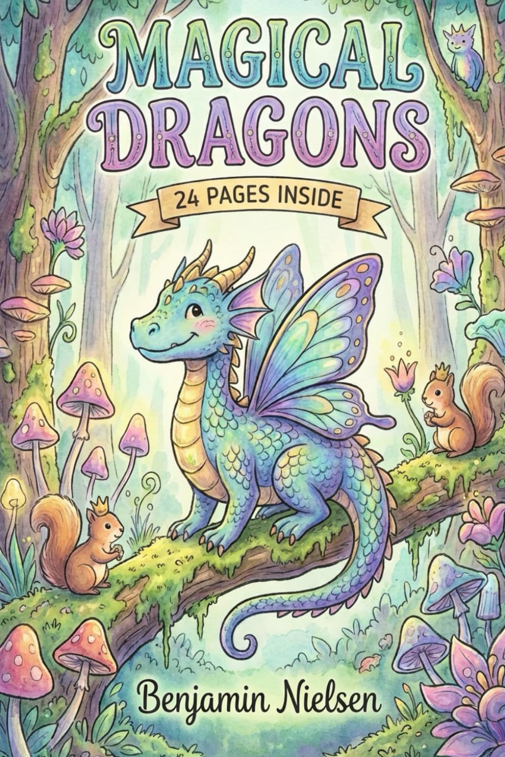 Magical Dragons: Coloring Book for Kids Ages 4–8 (FANTASY CREATURES)