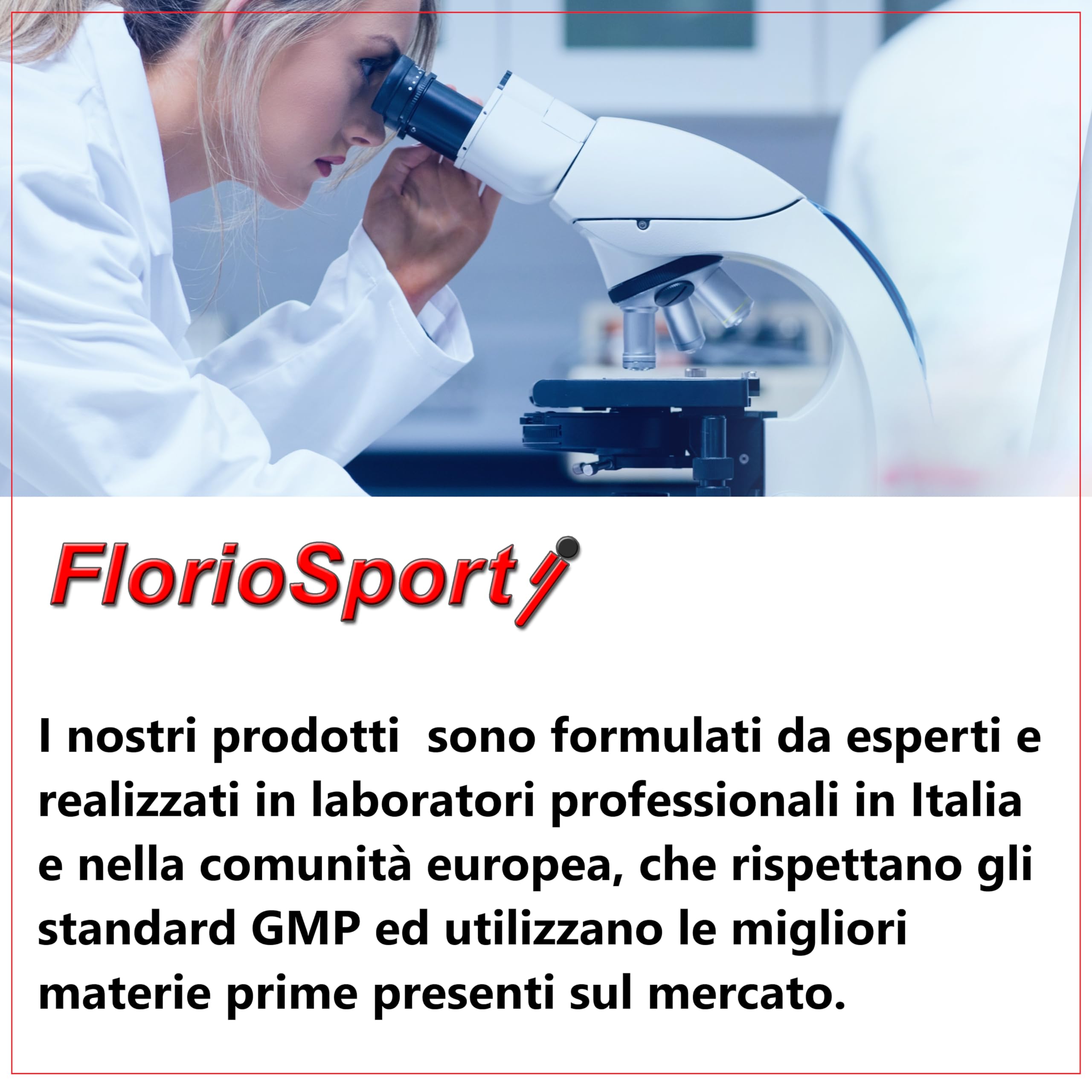 FlorioSport Caffeina Anidra Pura 180 Capsule da 200 mg | Integratore Alimentare, Alto Dosaggio
