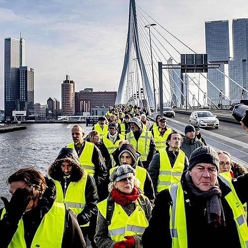 Miniatura 7 de Chaleco de seguridad con bolsillos paquete de 10 a granel chaleco de trabajo de construcción reflectante amarillo de alta visibilidad ANSI Clase 2