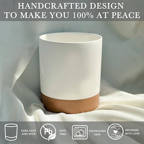 Miniatura 3 de Mora - Soporte de cerámica para utensilios de cocina, cuchara de madera y espátula para encimera, decoración moderna del hogar, organizador de