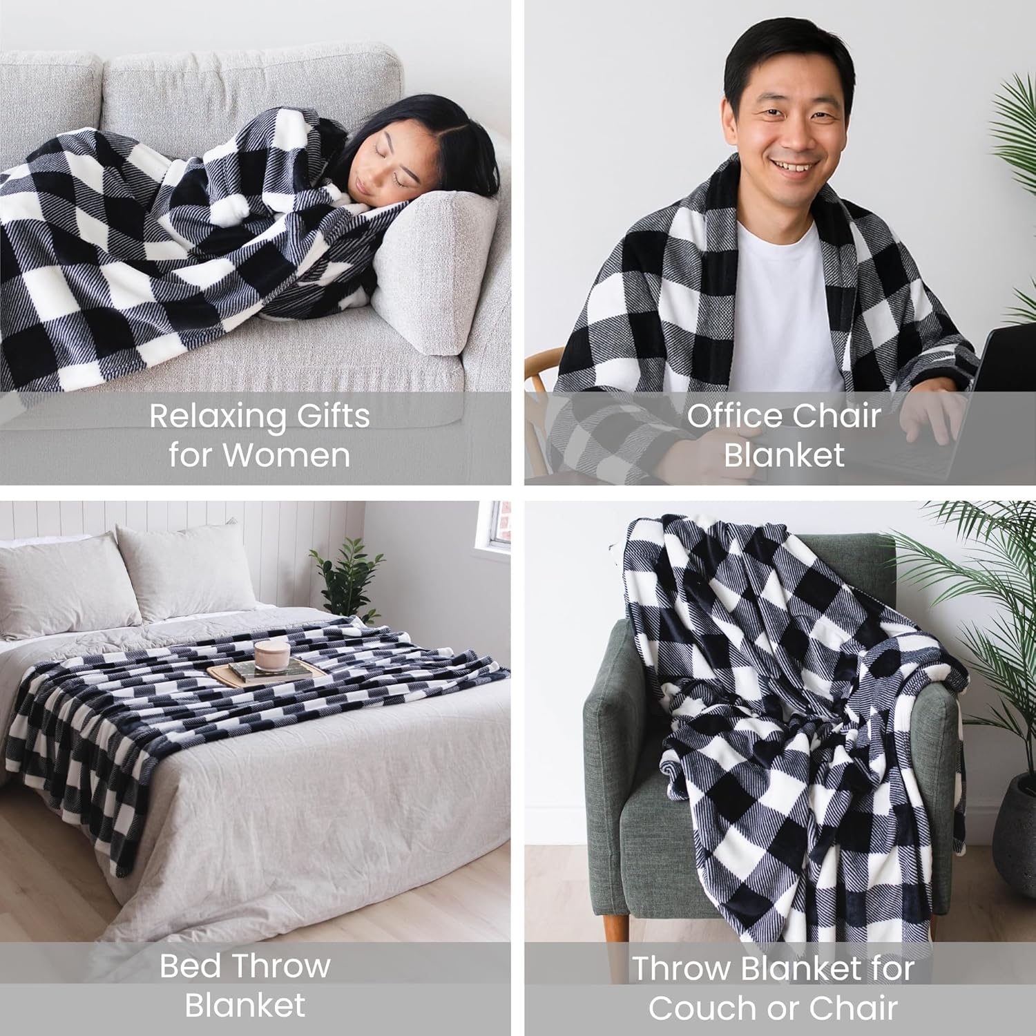 Wearable Blankets for Women, Adult Wearable Blanket Men, Valentine's Day Gifts for Her, Wife Birthday Gift Ideas - Image 5
