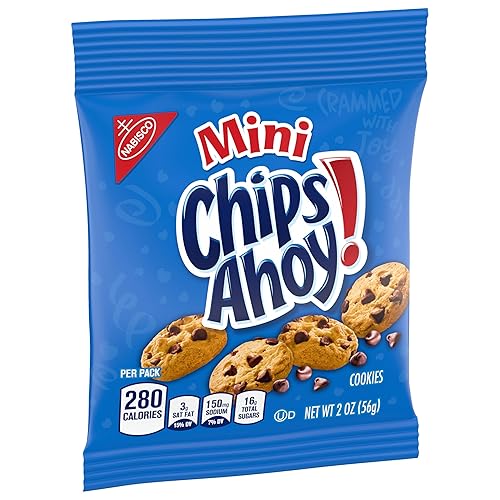 Miniatura 490 de CHIPS AHOY! Mini galletas originales con chispas de chocolate, 12 Go-Paks